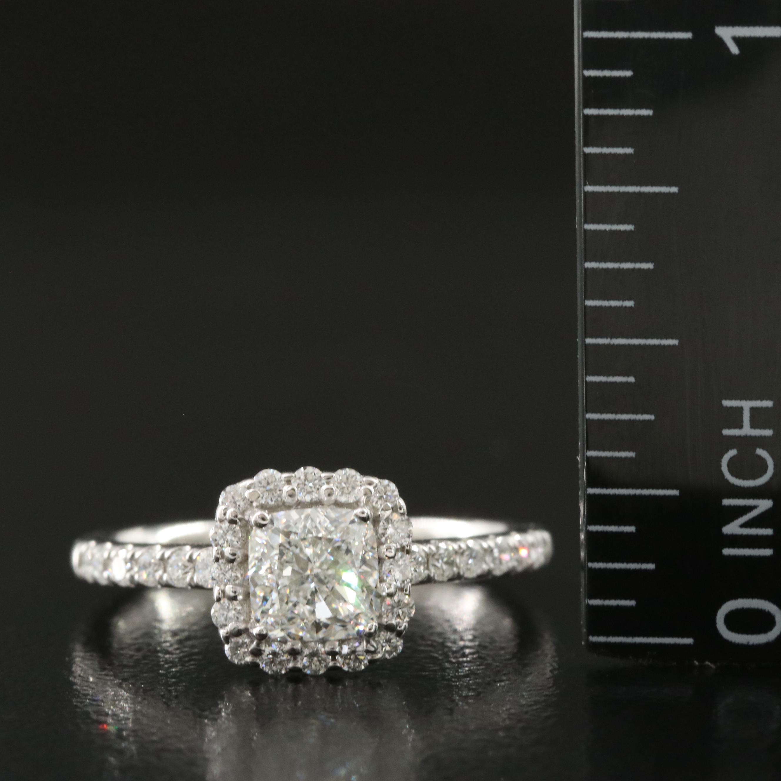 14K 1.35 CTW Diamond Ring with GIA eReport