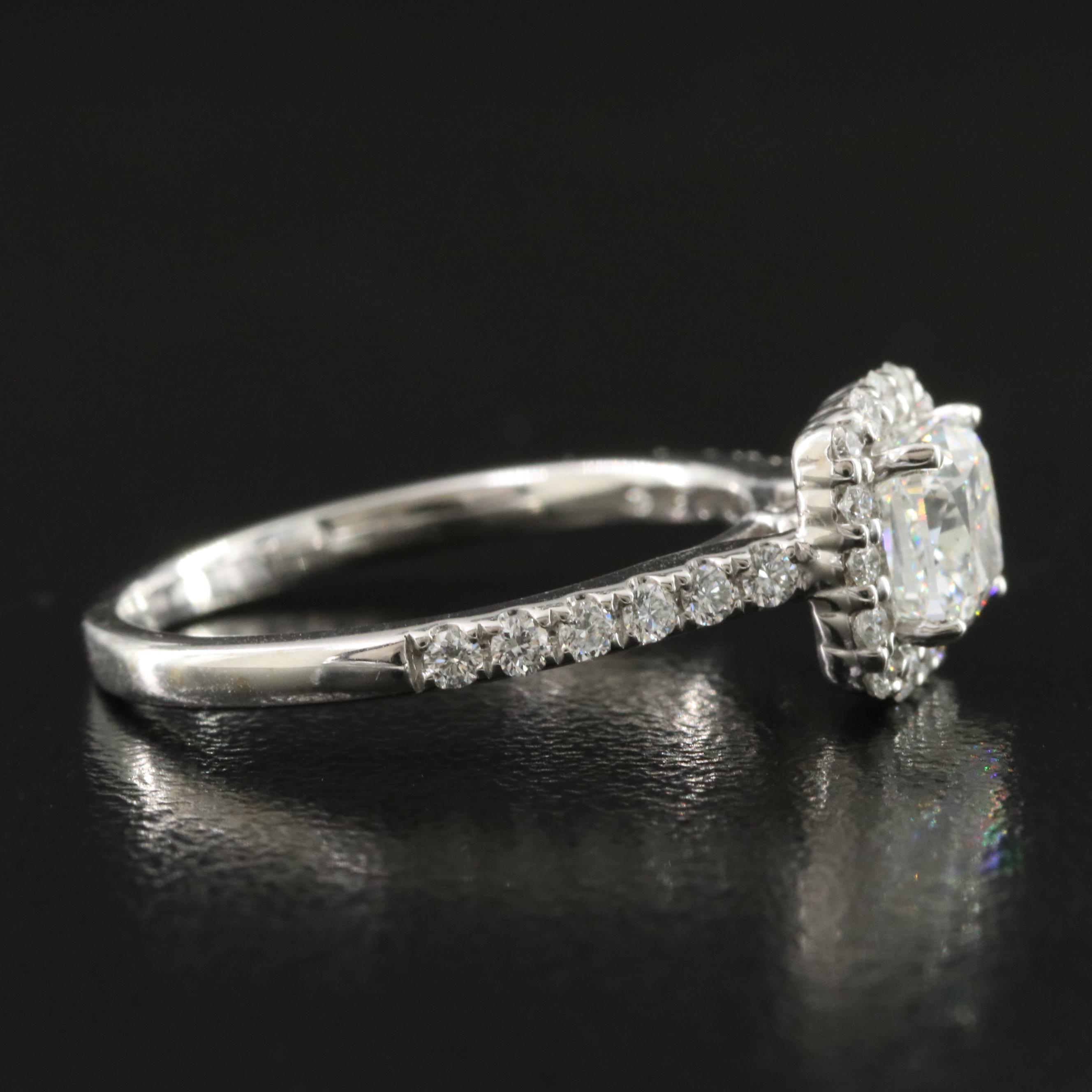 14K 1.35 CTW Diamond Ring with GIA eReport