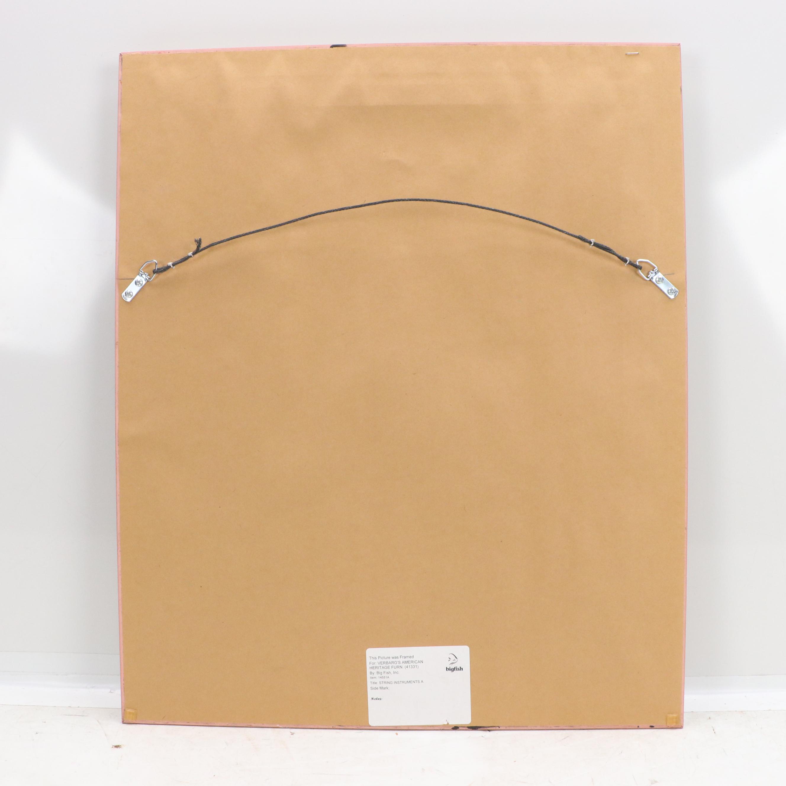 Big Fish, Inc. Giclée "String Instruments A," 21st Century