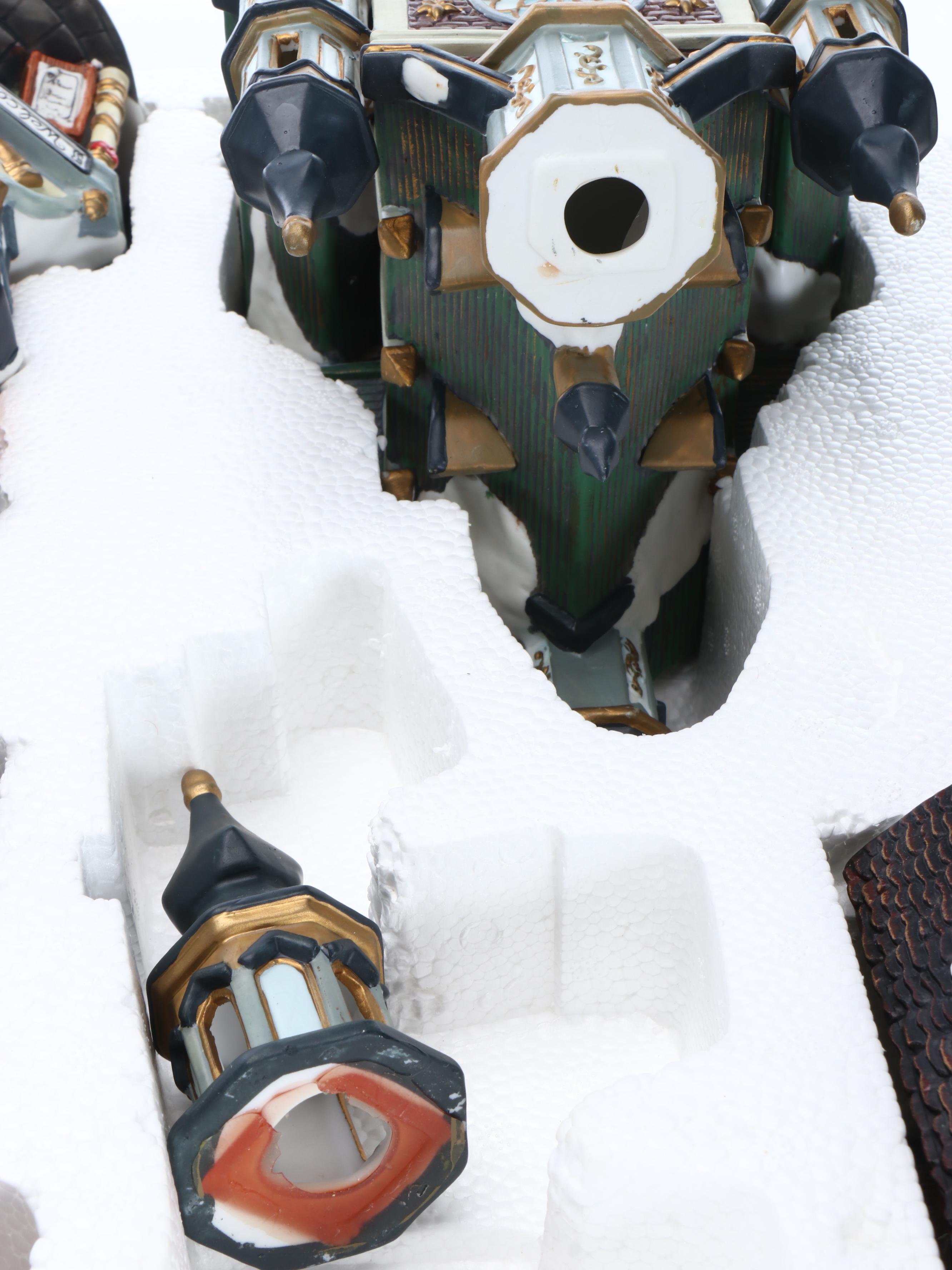 Grandeur Noel "42 Piece Train Village" Christmas Tabletop Décor, 2007