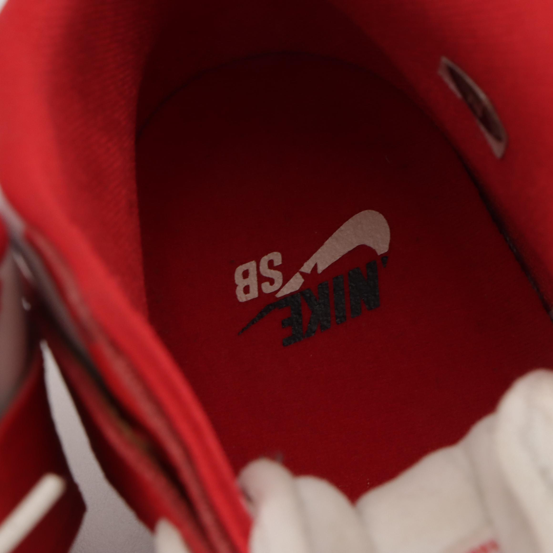 Nike SB "Dream Team" Zoom Dunk High Pro Sneakers in University Red, With Box