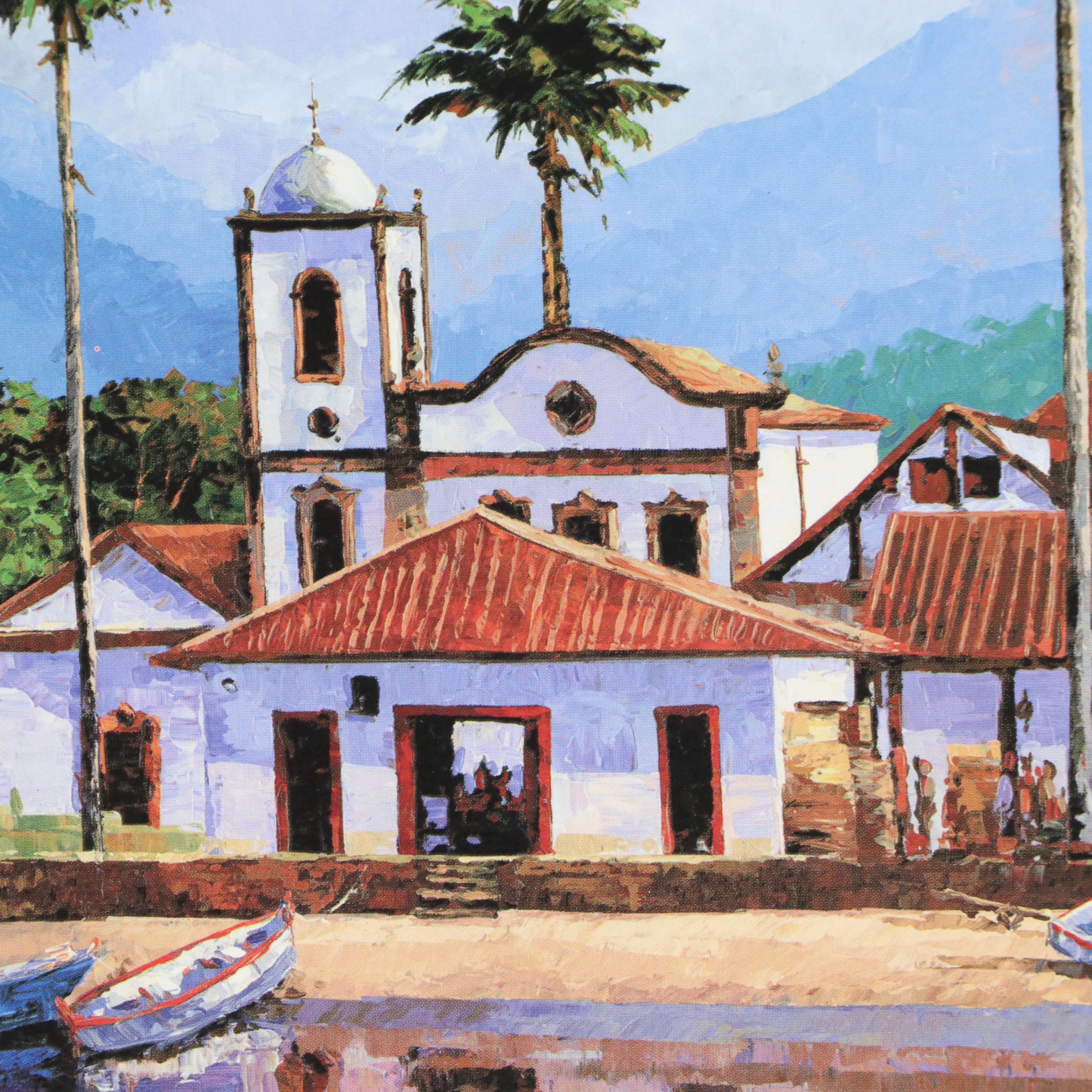 After Alex Pauker Offset Lithograph "Reflections," 21st Century