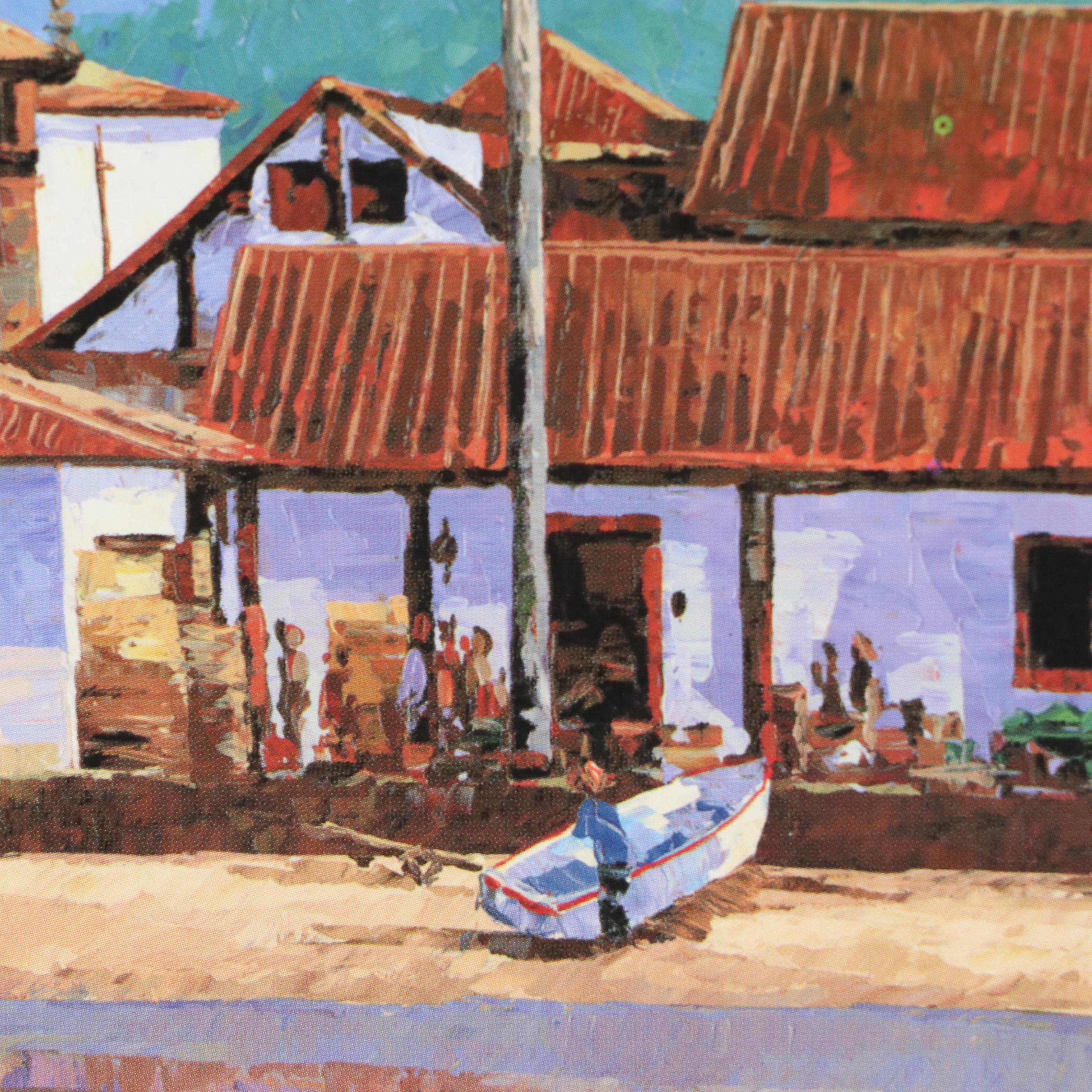 After Alex Pauker Offset Lithograph "Reflections," 21st Century