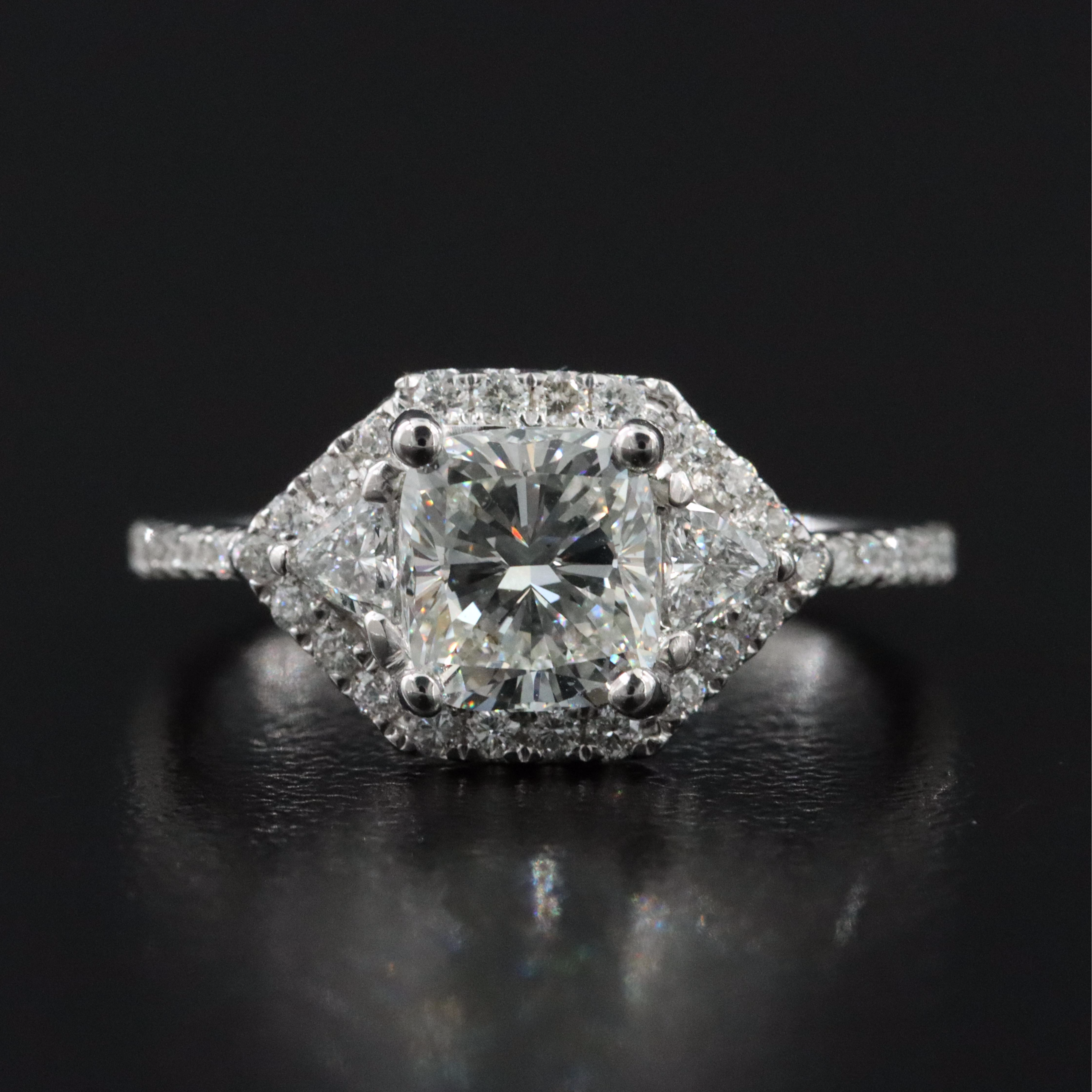 14K 1.77 CTW Diamond Ring with GIA eReport