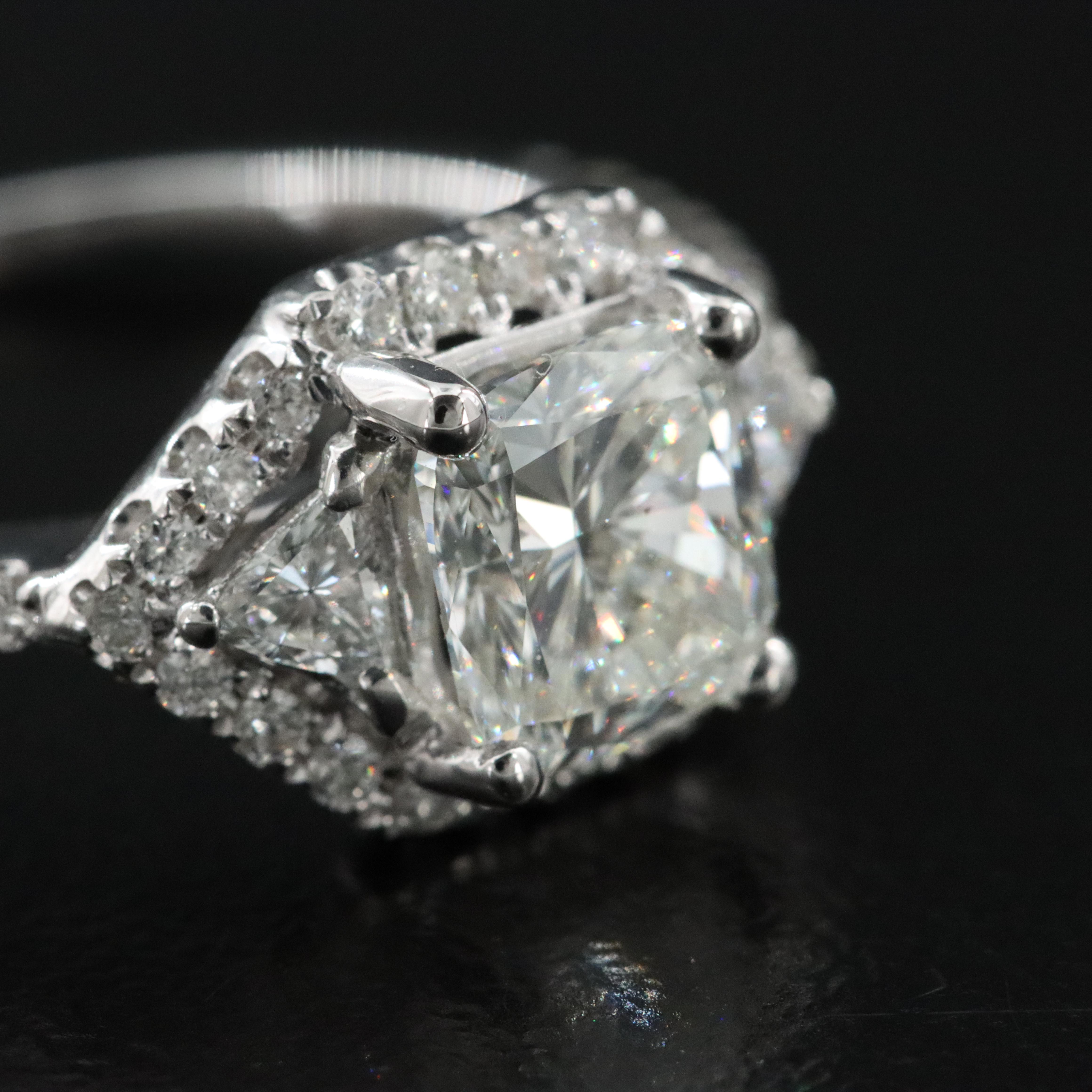 14K 1.77 CTW Diamond Ring with GIA eReport