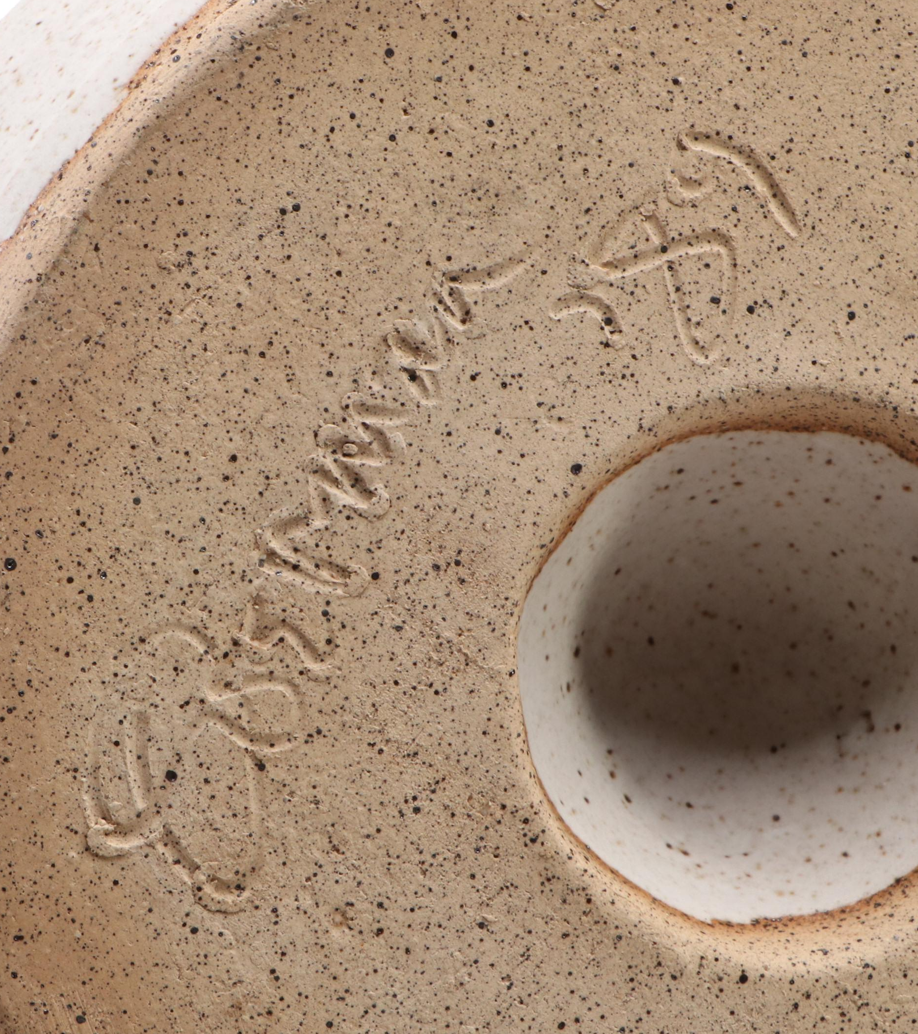 Handmade Art Pottery Juicer, 1989