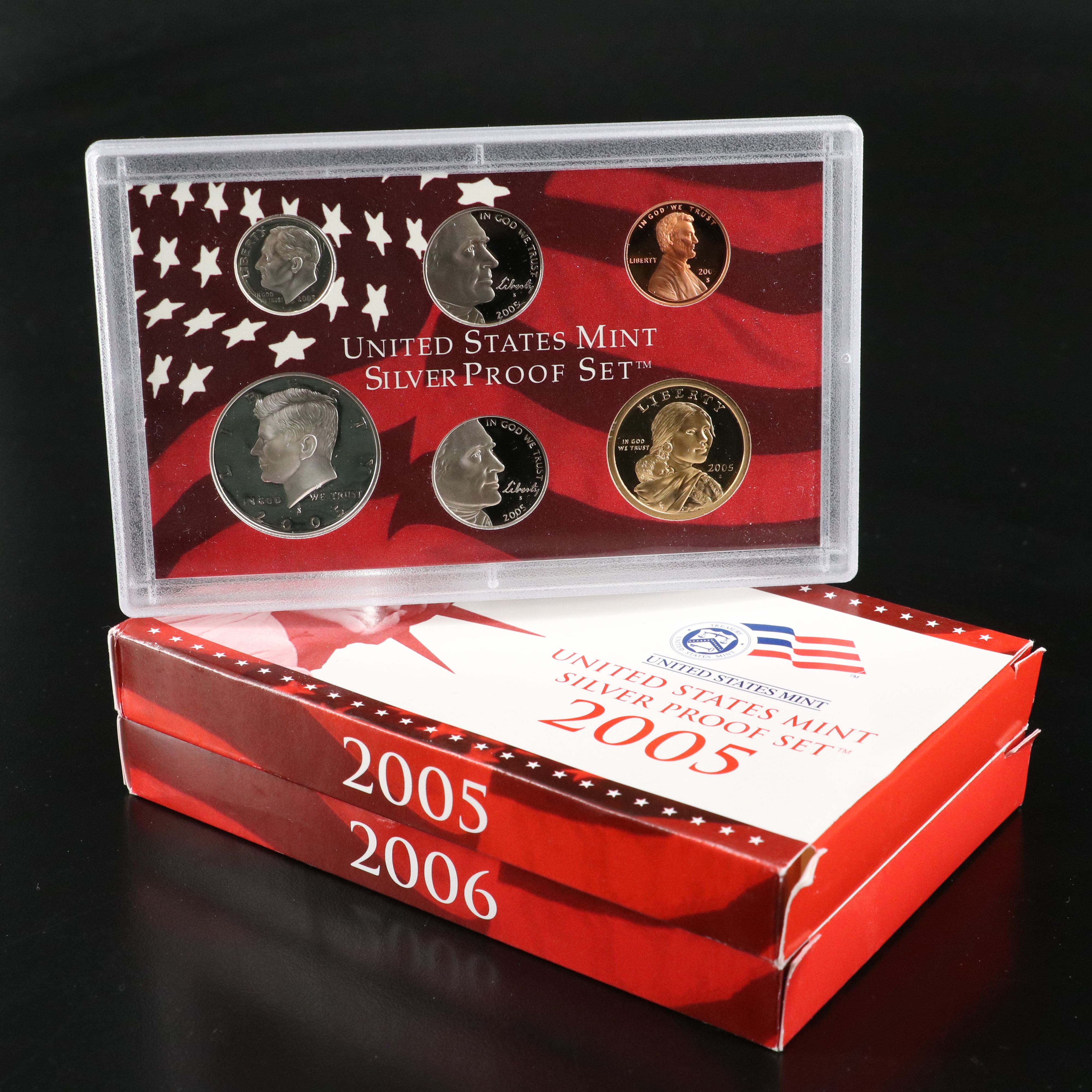 Two Modern Silver U.S. Proof Sets