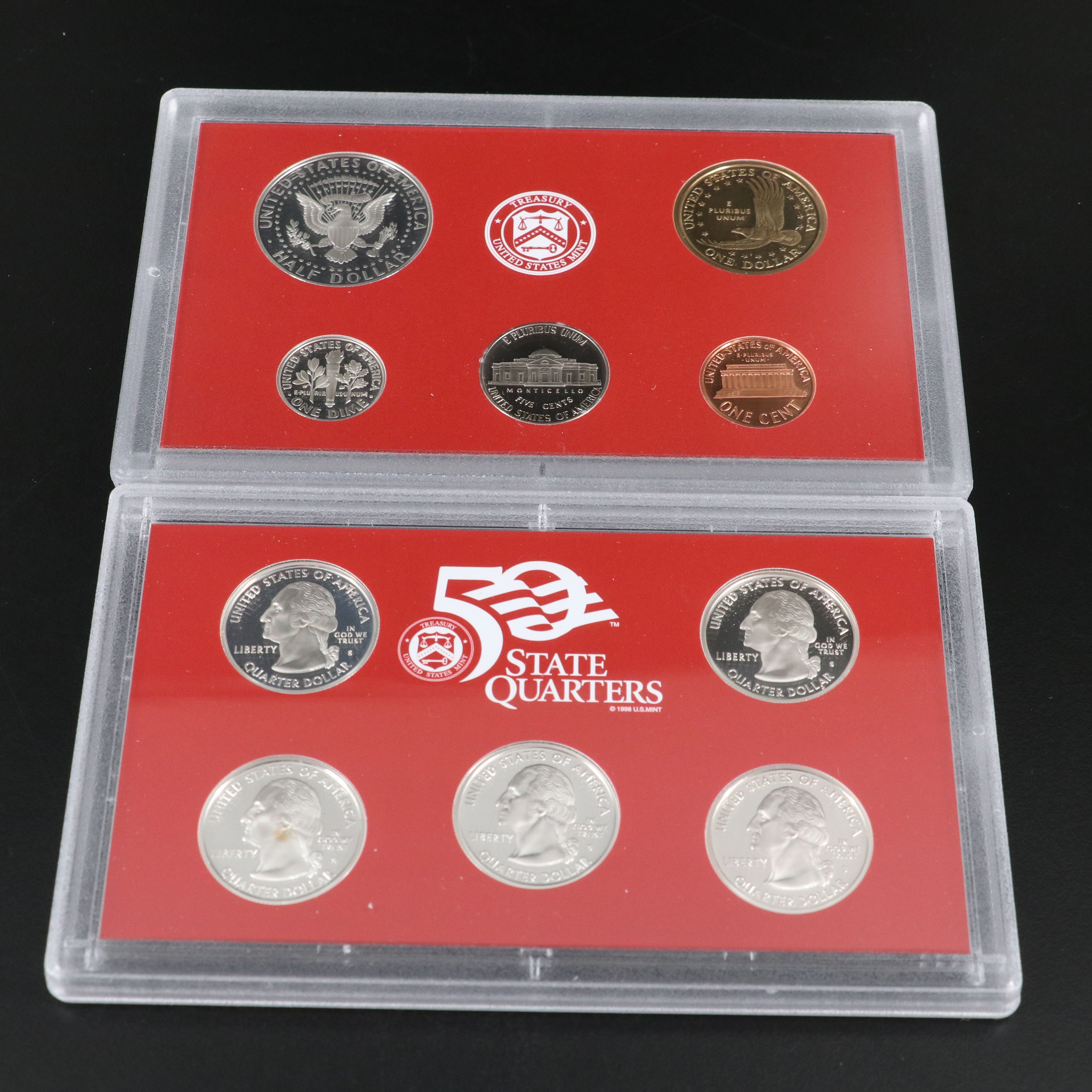 Two Modern Silver U.S. Proof Sets