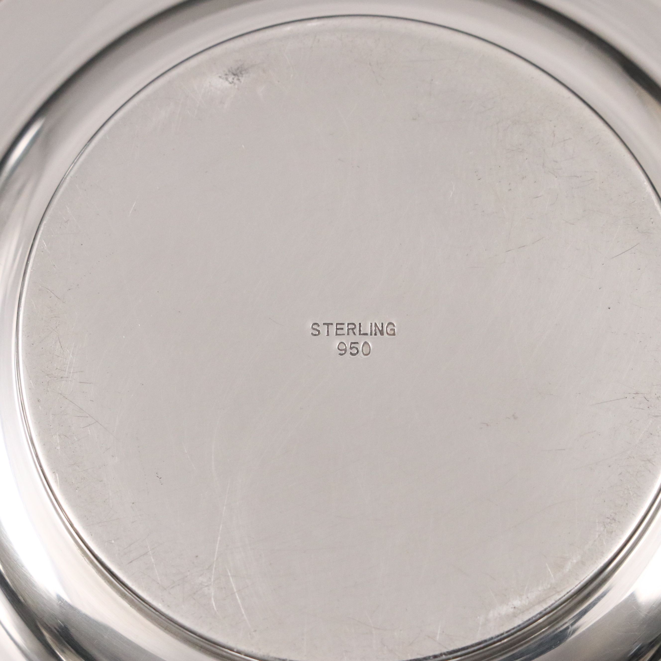 Reed & Barton "Windsor" Sterling Muffin Dish with Other Nut and Bonbon Dishes