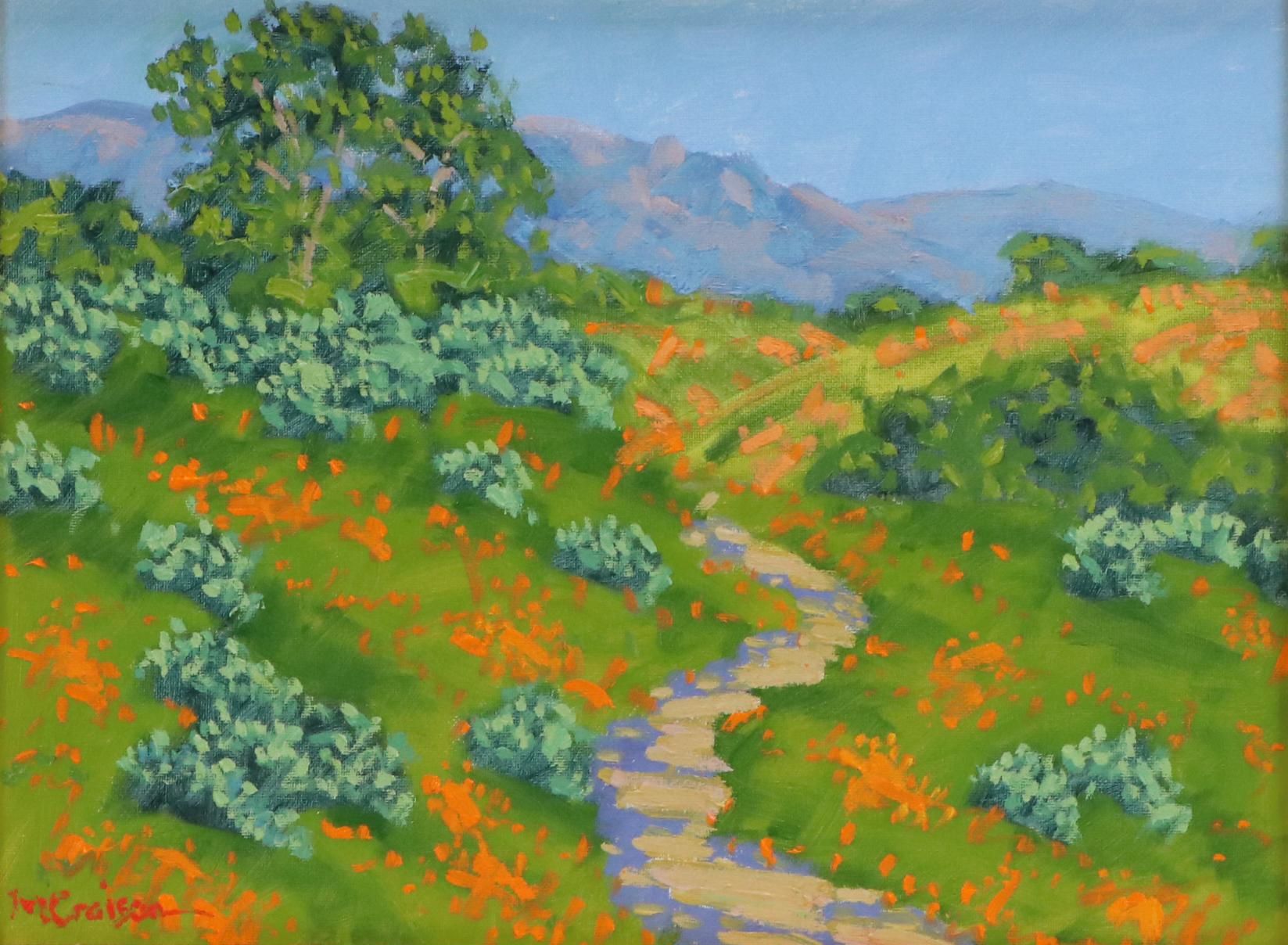 Marc A. Graison Landscape Oil Painting "Valley Splendor," 2025