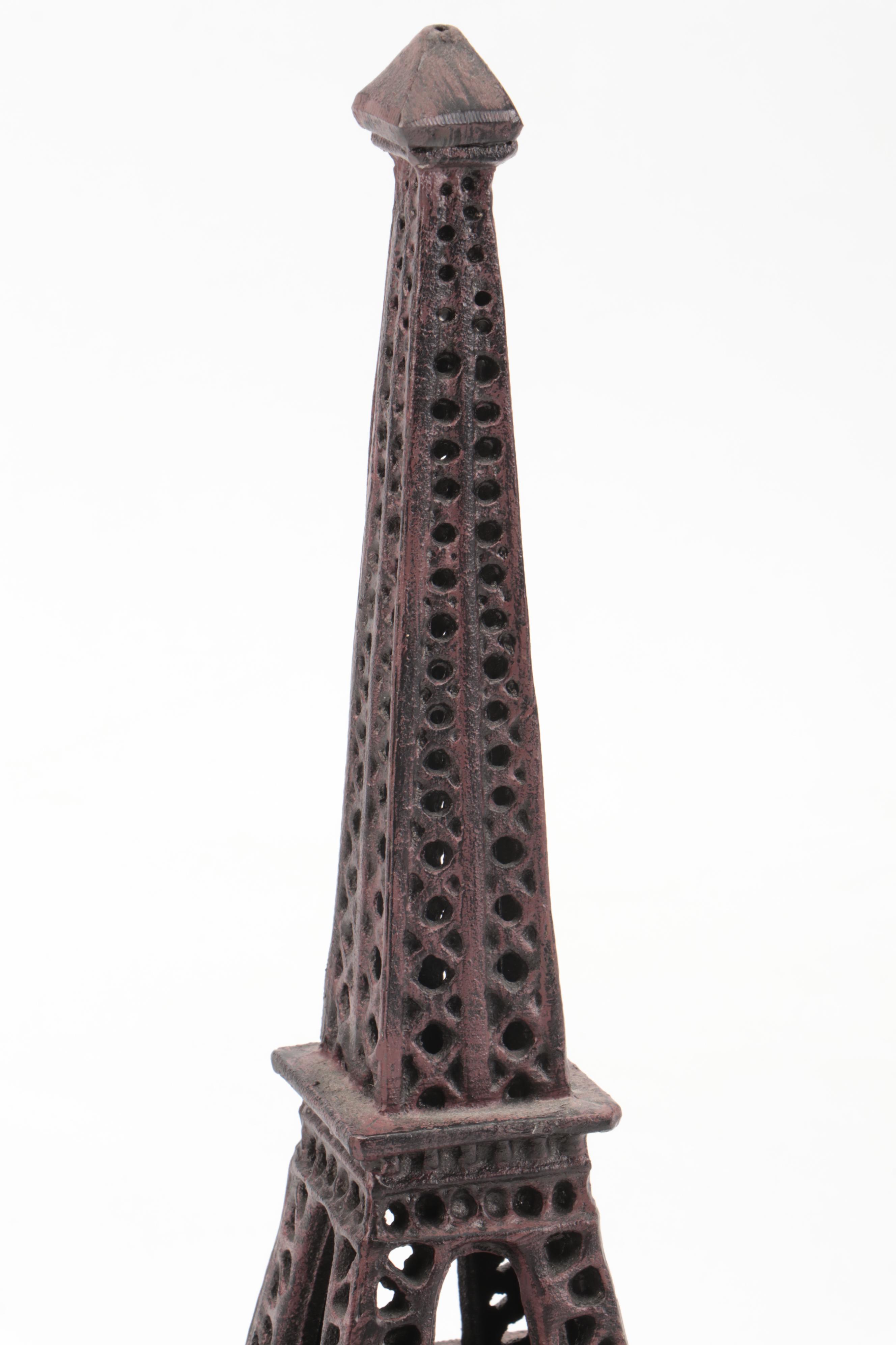 Cast Iron Eiffel Tower Votive Holder