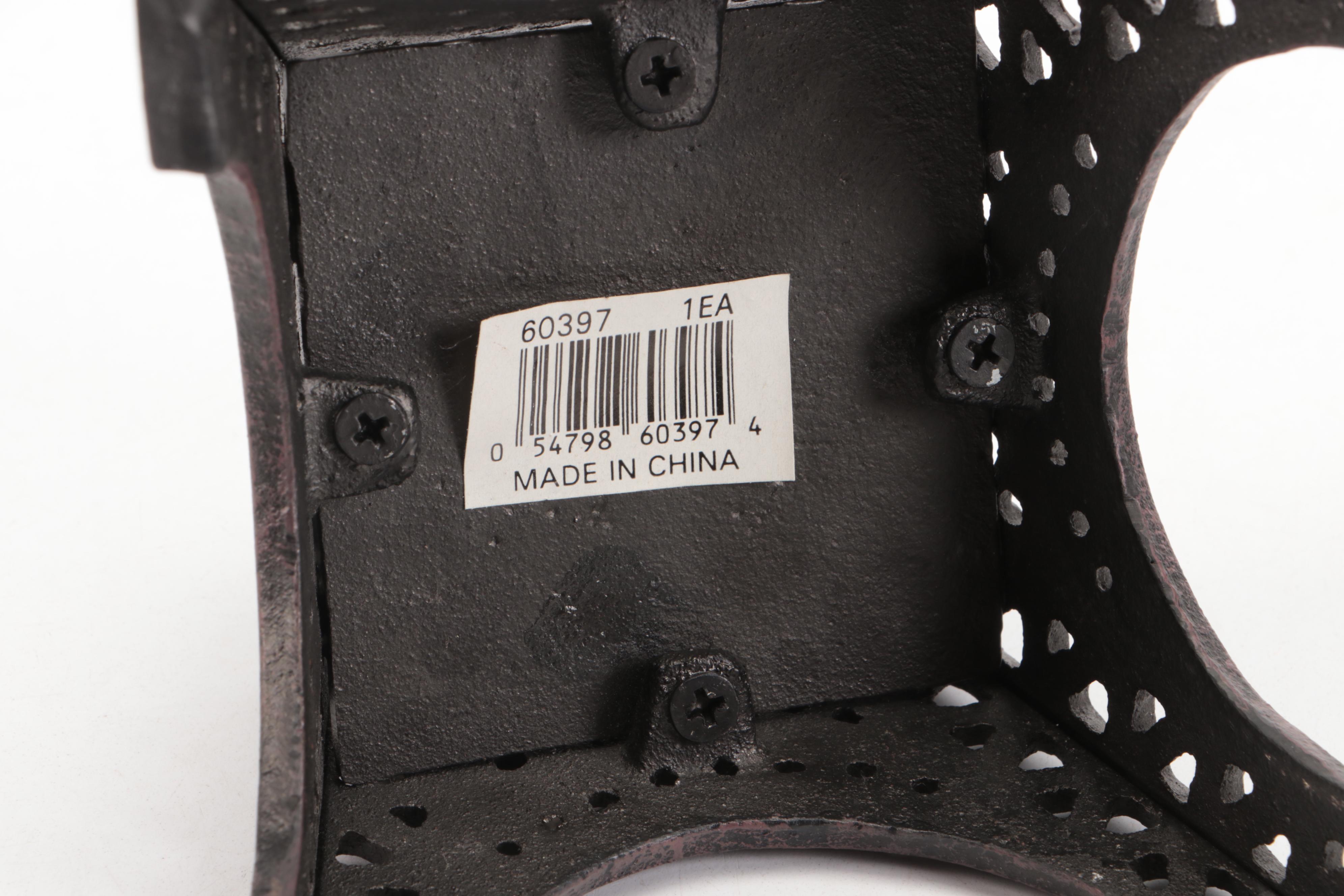 Cast Iron Eiffel Tower Votive Holder