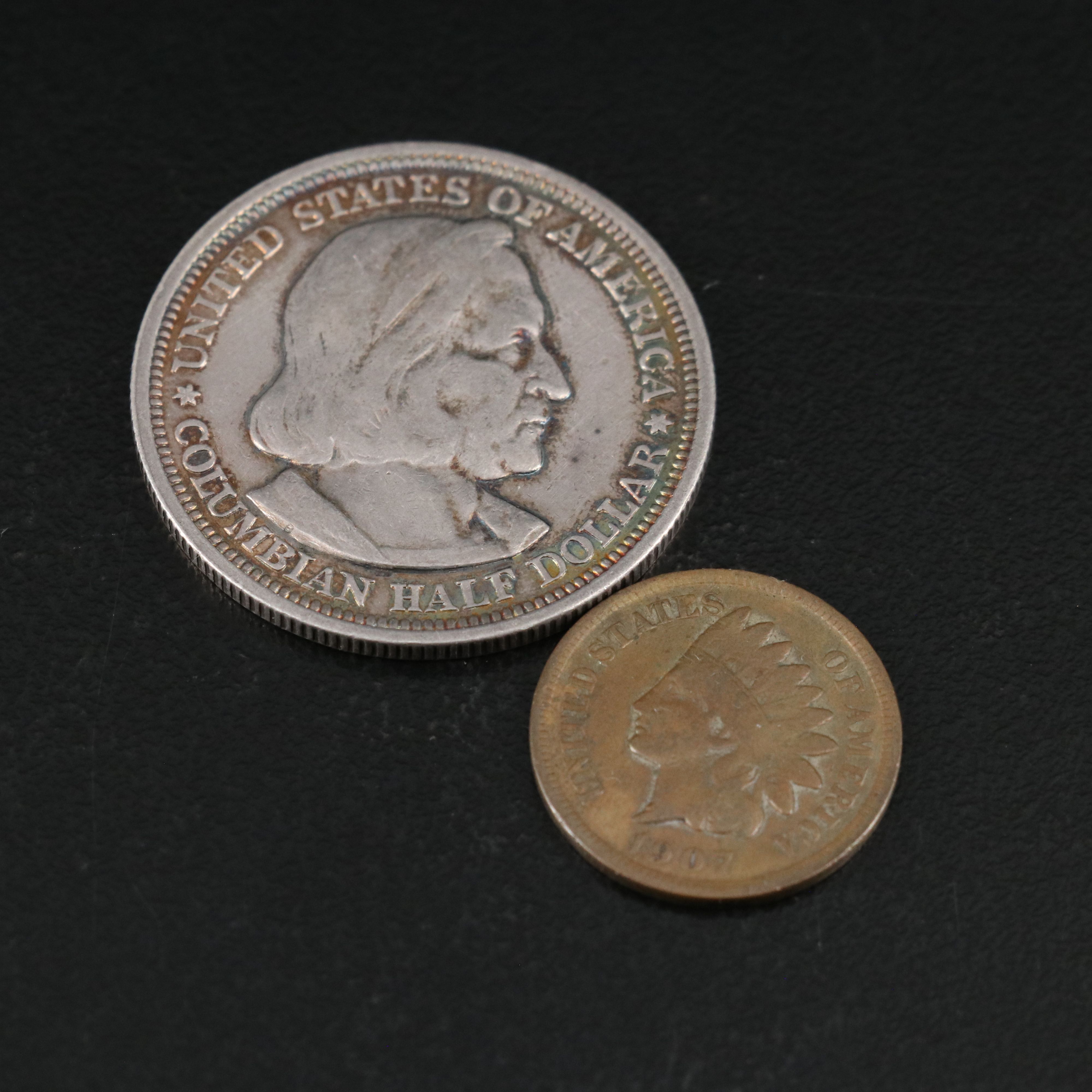 U.S. Silver Half Dollars Including 1842 Liberty Seated, and More