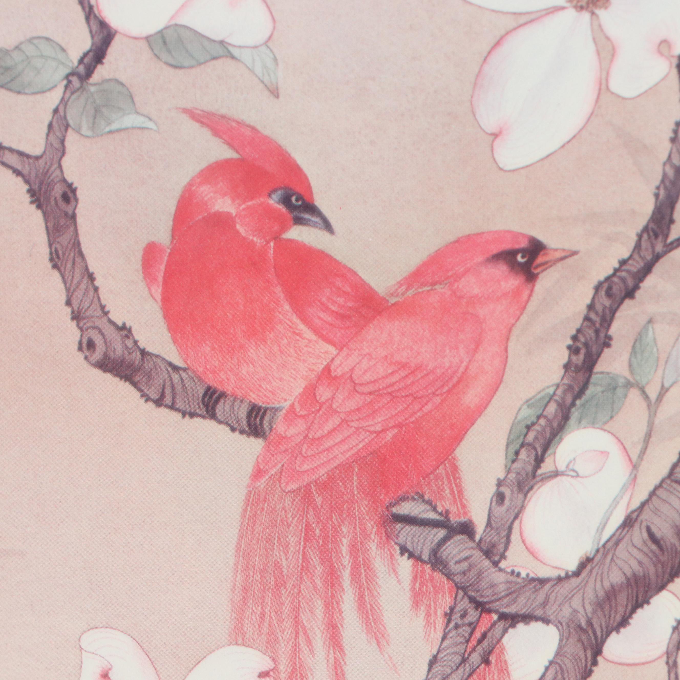 Offset Lithograph of Cardinals, Late 20th Century