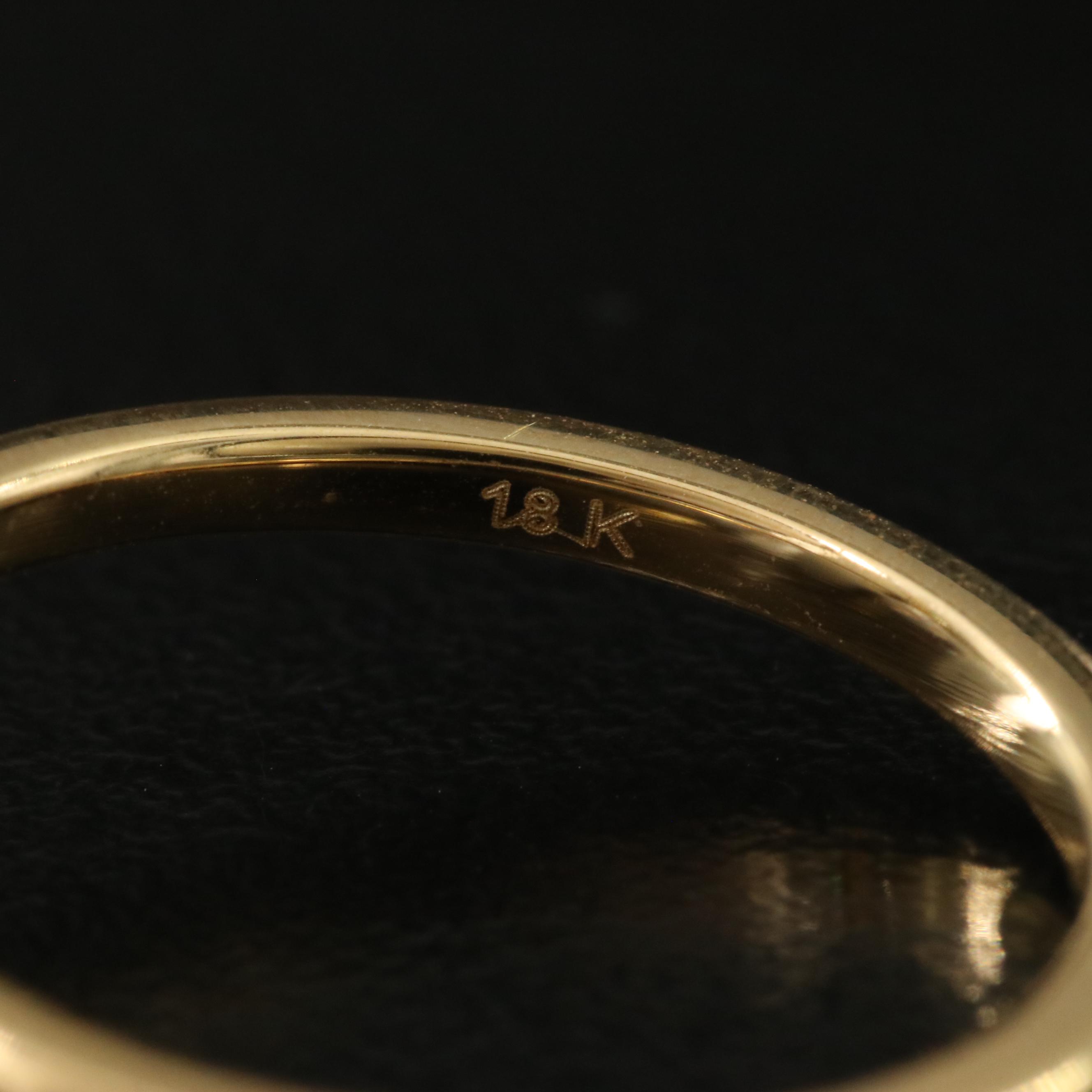 18K 4.35 CT Lab Grown Diamond Solitaire Ring with IGI Report