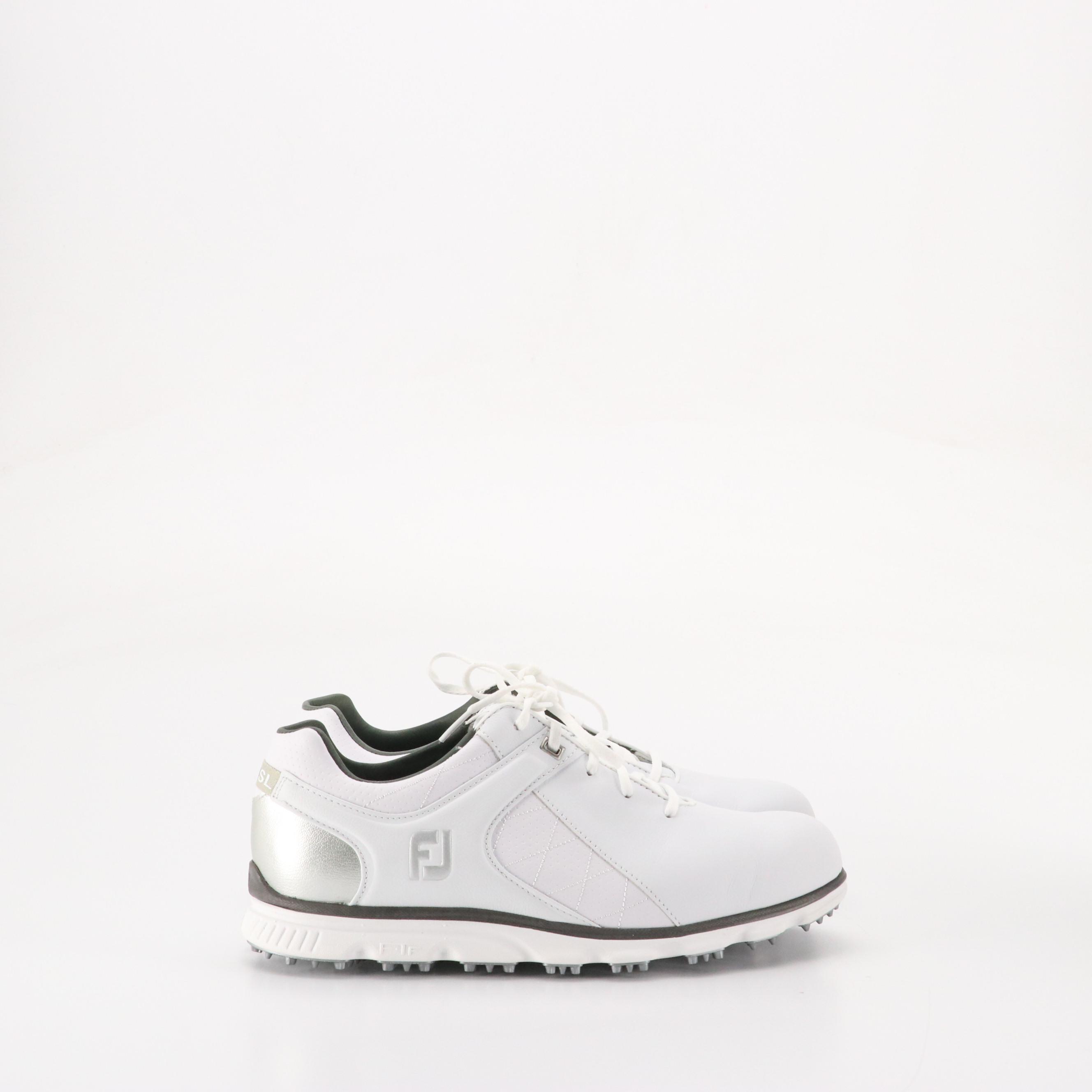 Men's FootJoy Contour Casual & Pro SL Golf Shoes with Brooks Ghost 5 Sneakers