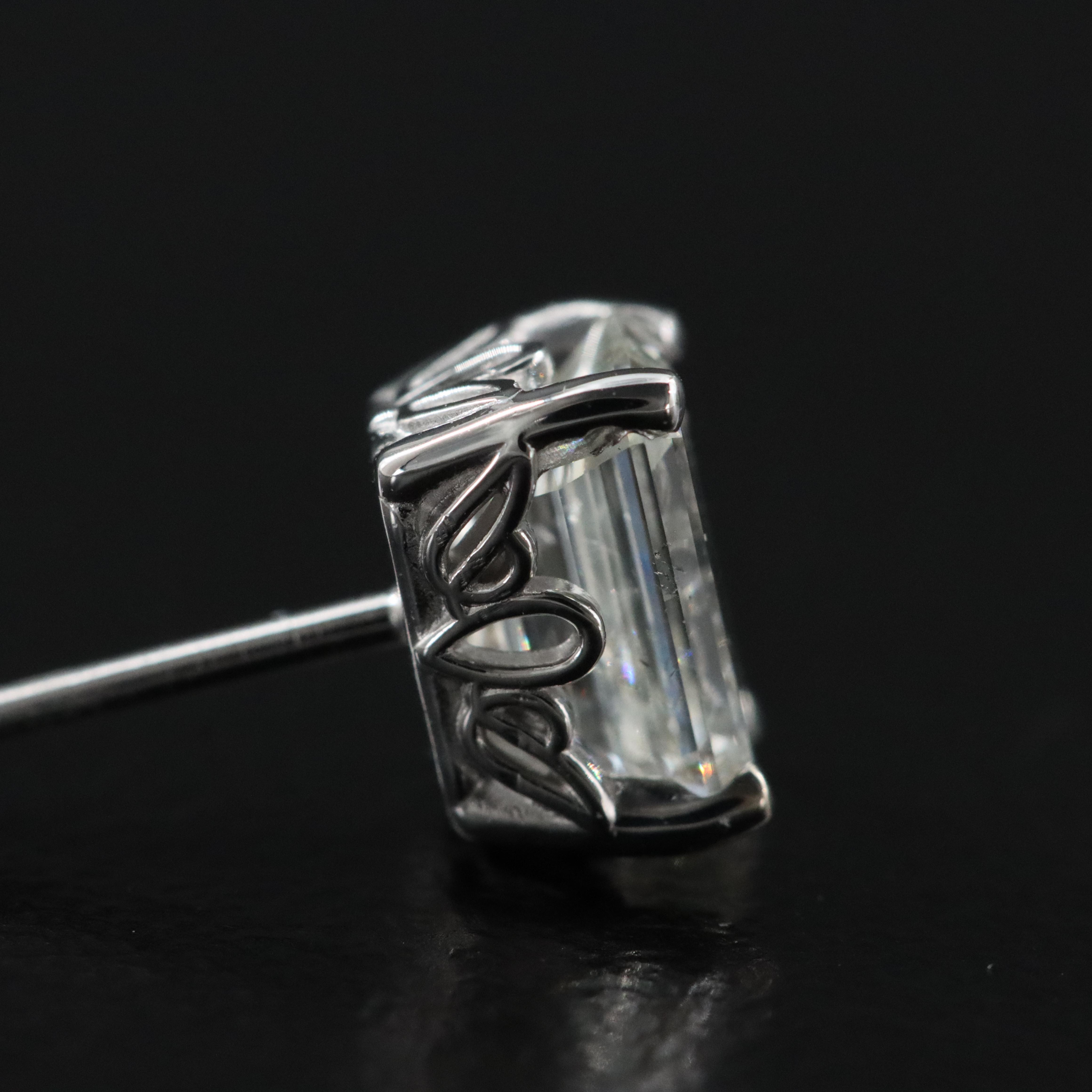 14K 1.47 CTW Solitaire Stud Earrings with GIA eReport