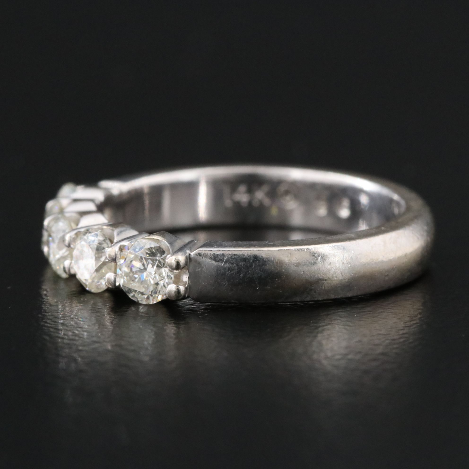 14K 0.82 CTW Diamond Ring