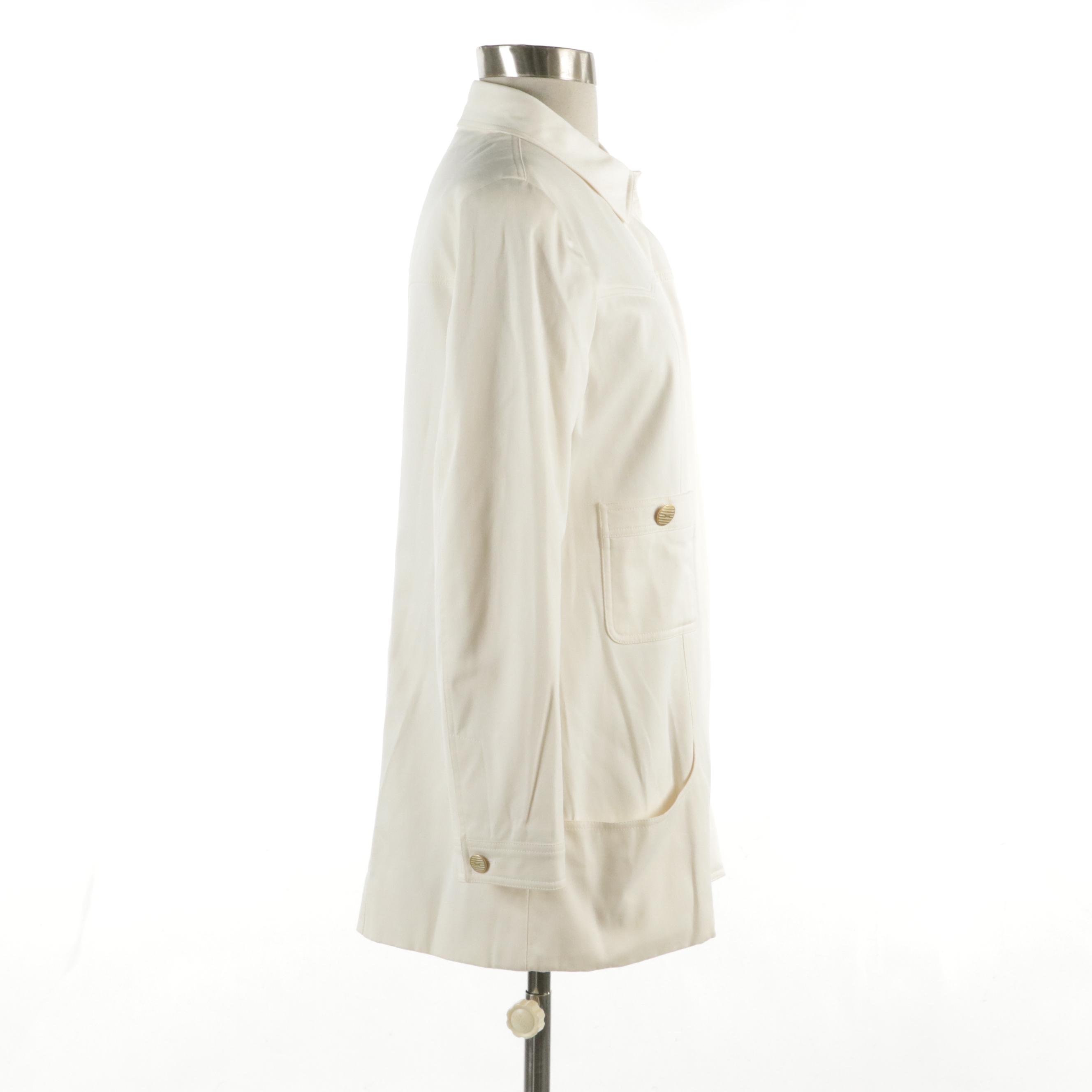 Chanel Spring Collection Western Yoke Jacket in Cotton