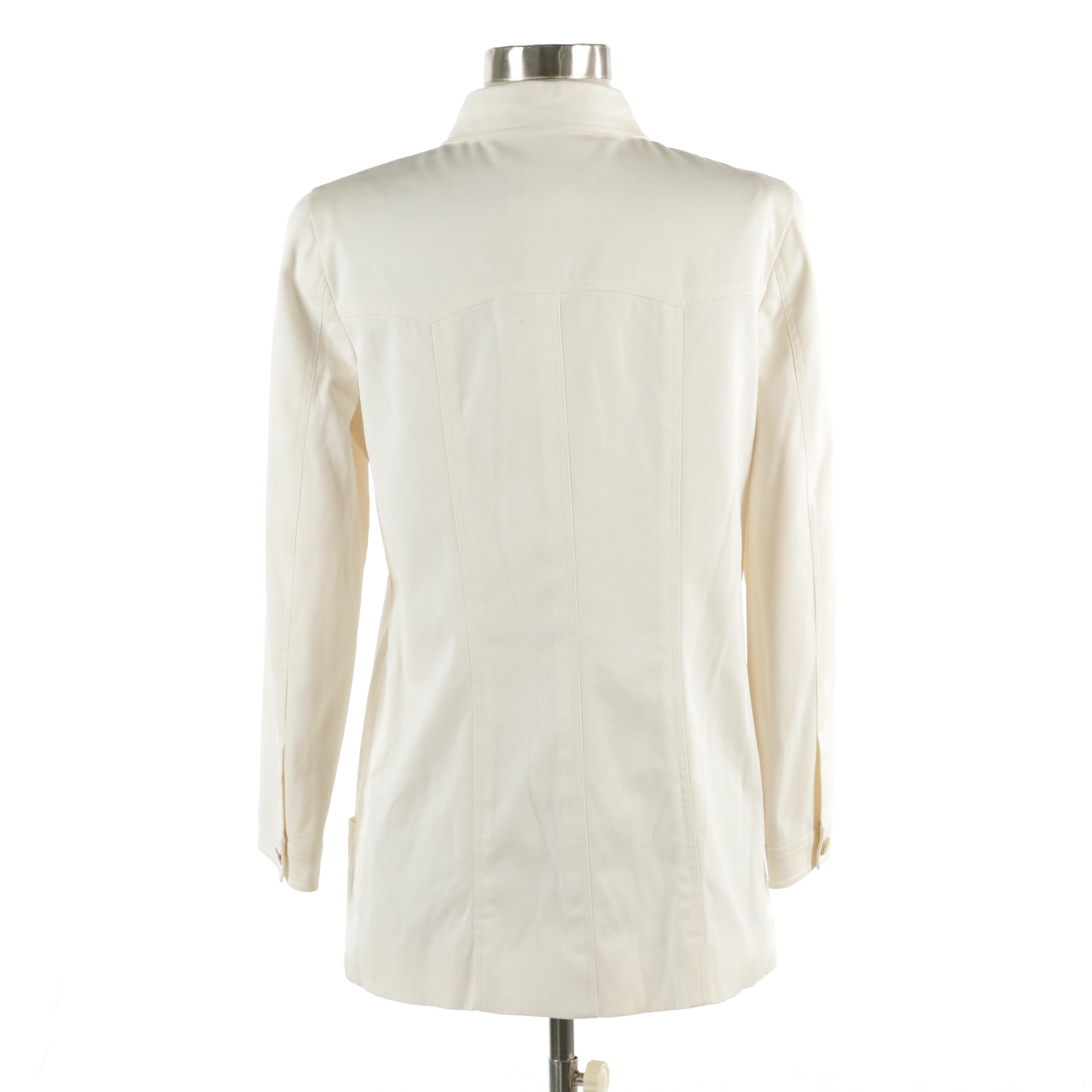 Chanel Spring Collection Western Yoke Jacket in Cotton