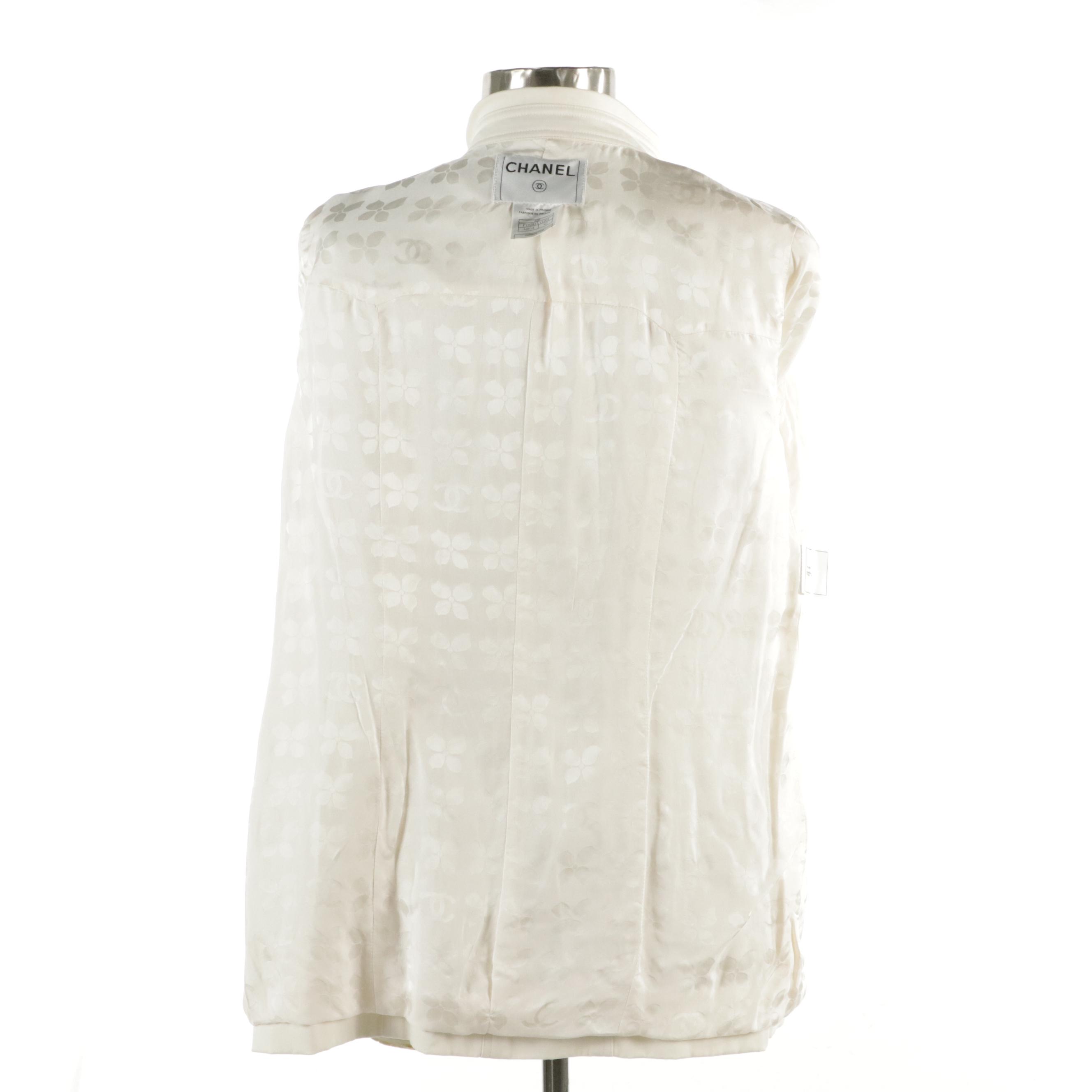 Chanel Spring Collection Western Yoke Jacket in Cotton