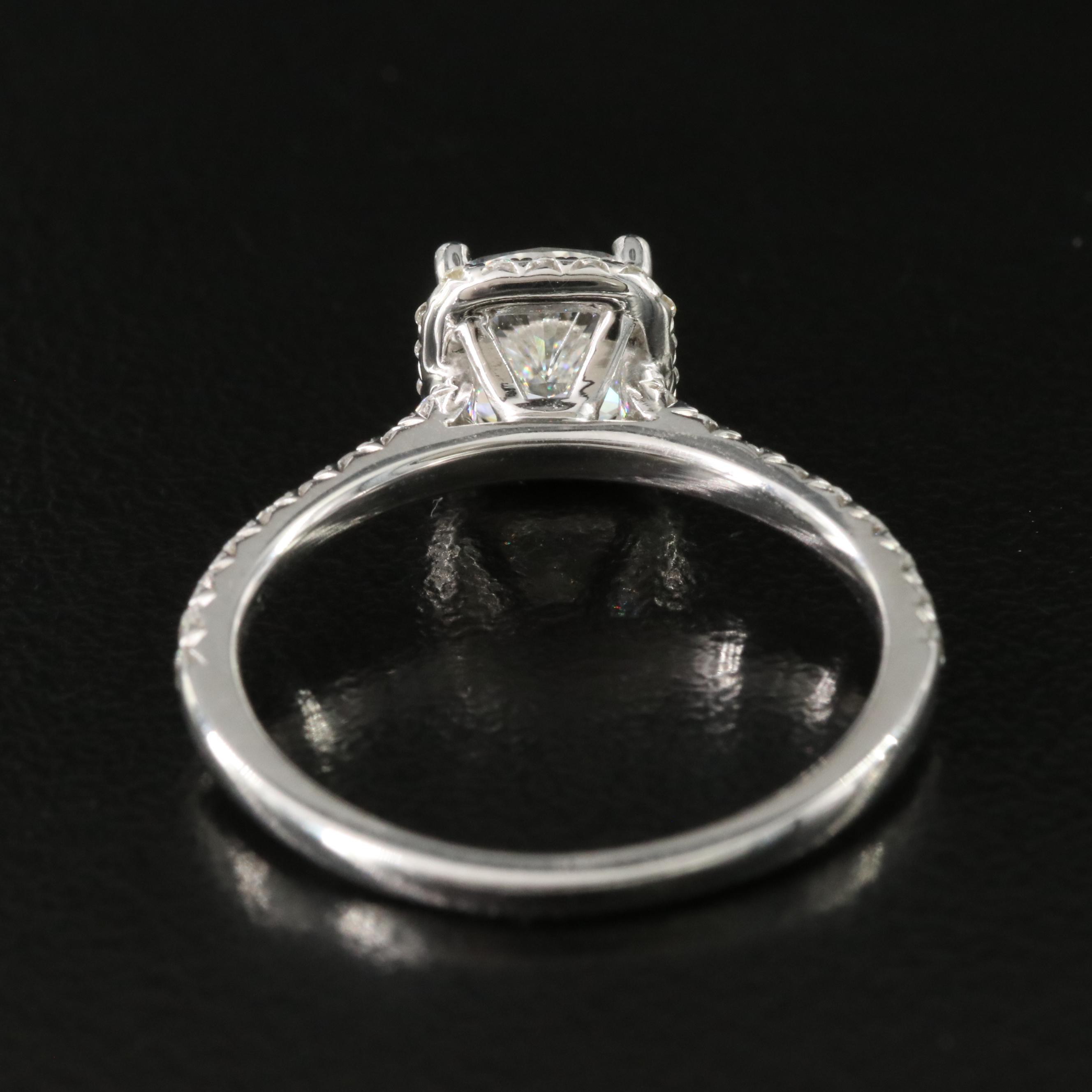 14K 1.35 CTW Diamond Ring with GIA Report