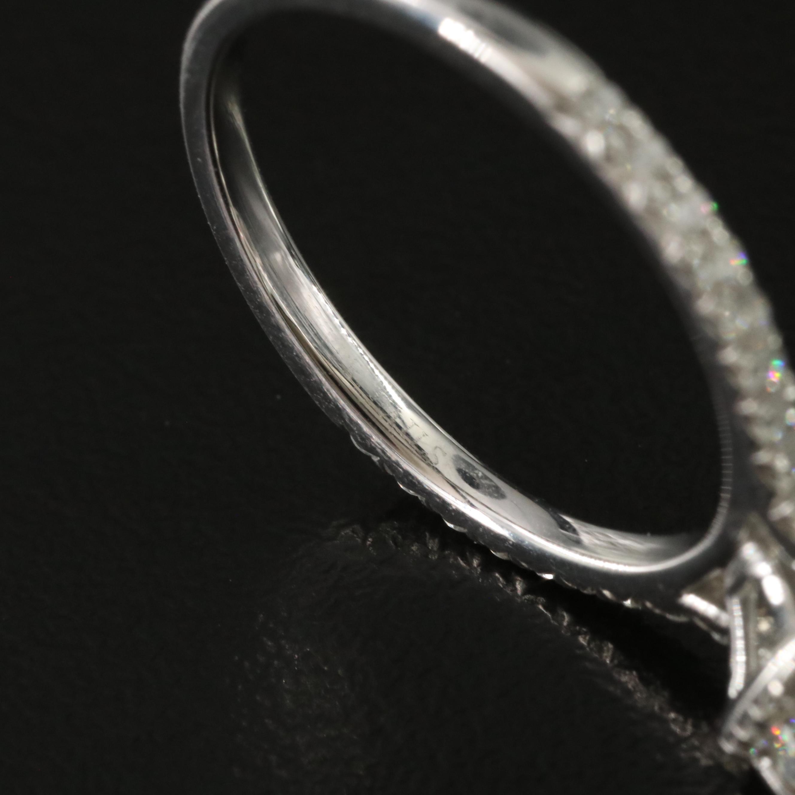 14K 1.35 CTW Diamond Ring with GIA Report