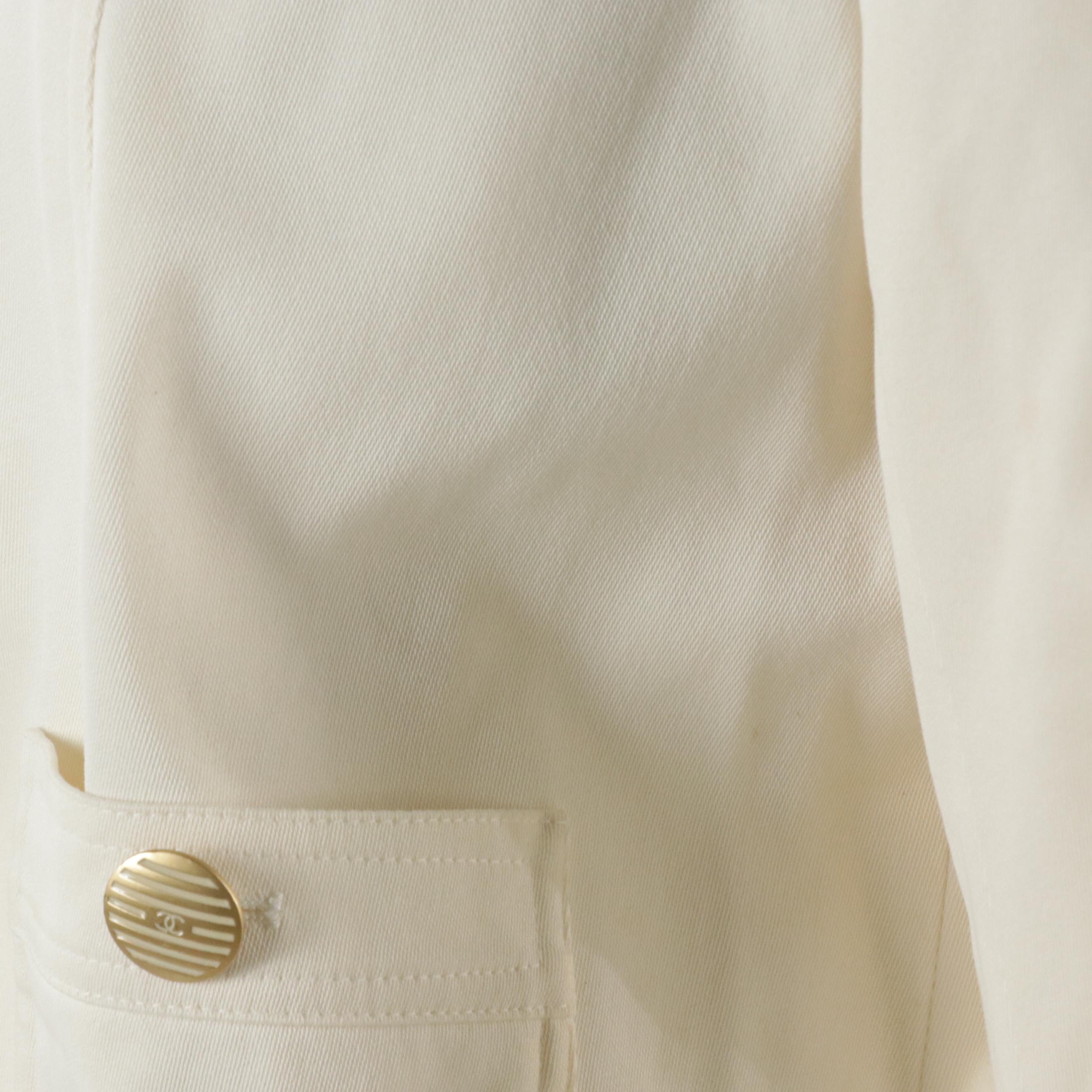 Chanel Spring Collection Western Yoke Jacket in Cotton