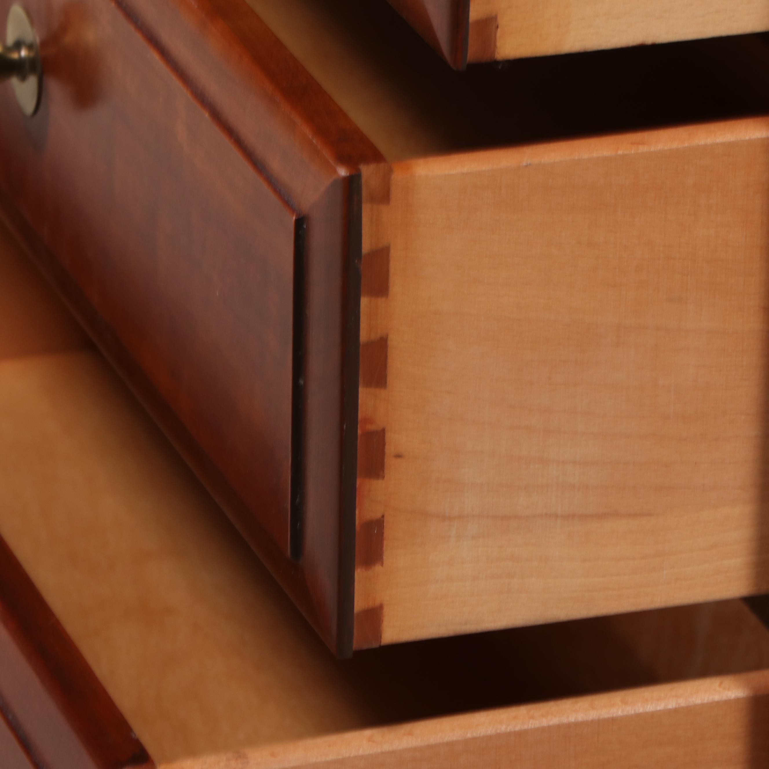 Willett Cherry Dresser and Mirror, Late 20th Century