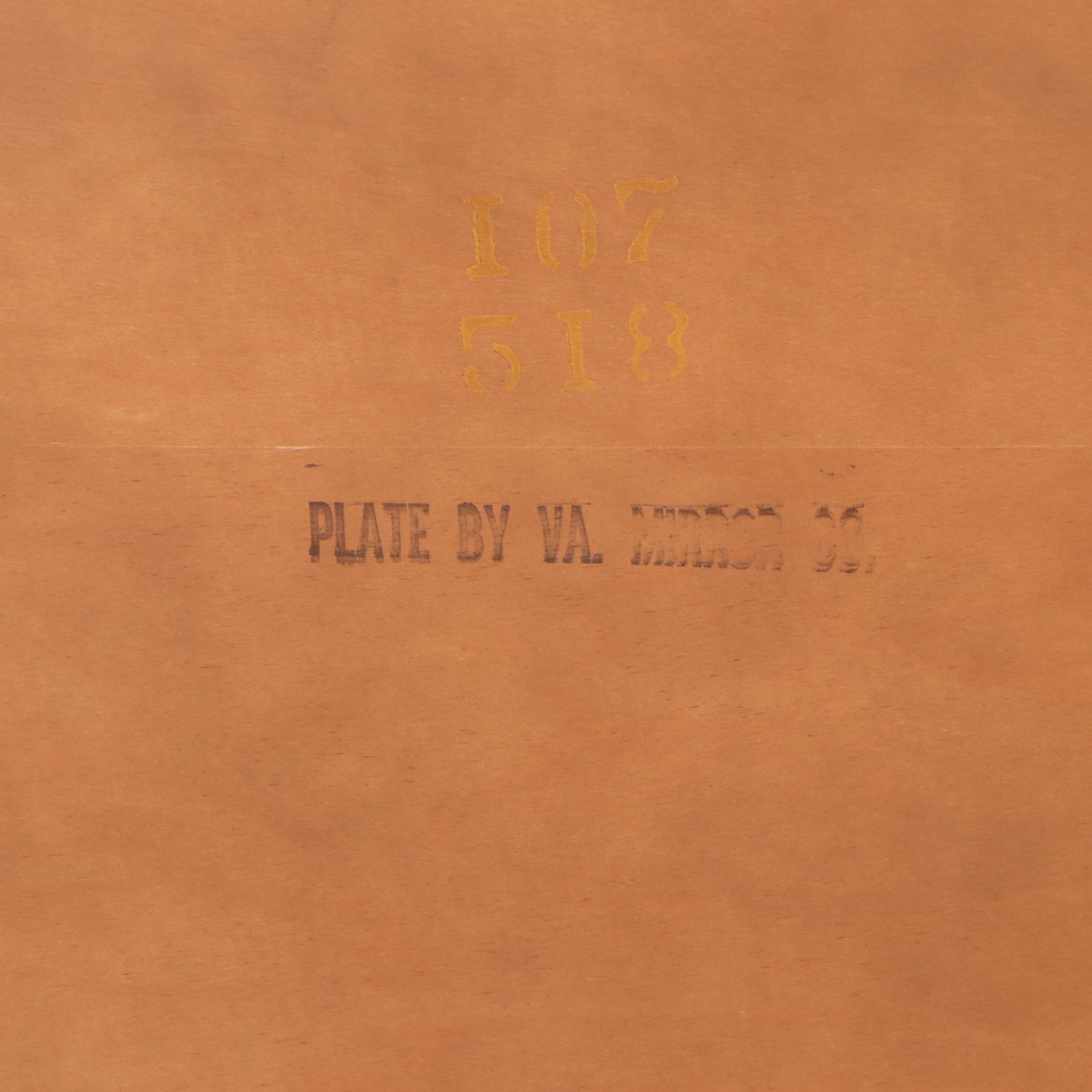 Willett Cherry Dresser and Mirror, Late 20th Century