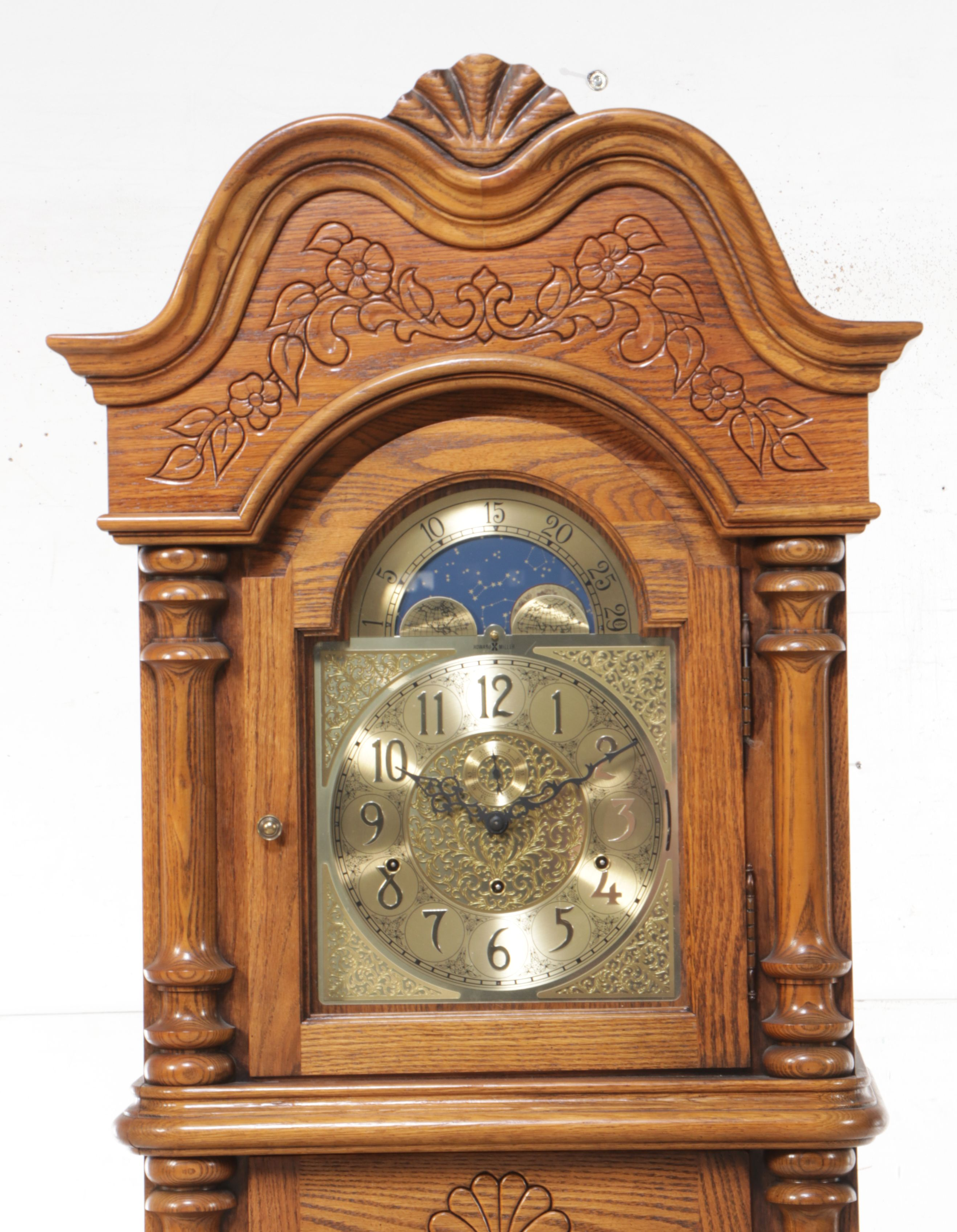 Howard Miller Charlemagne Grandfather Clock, Late 20th C.