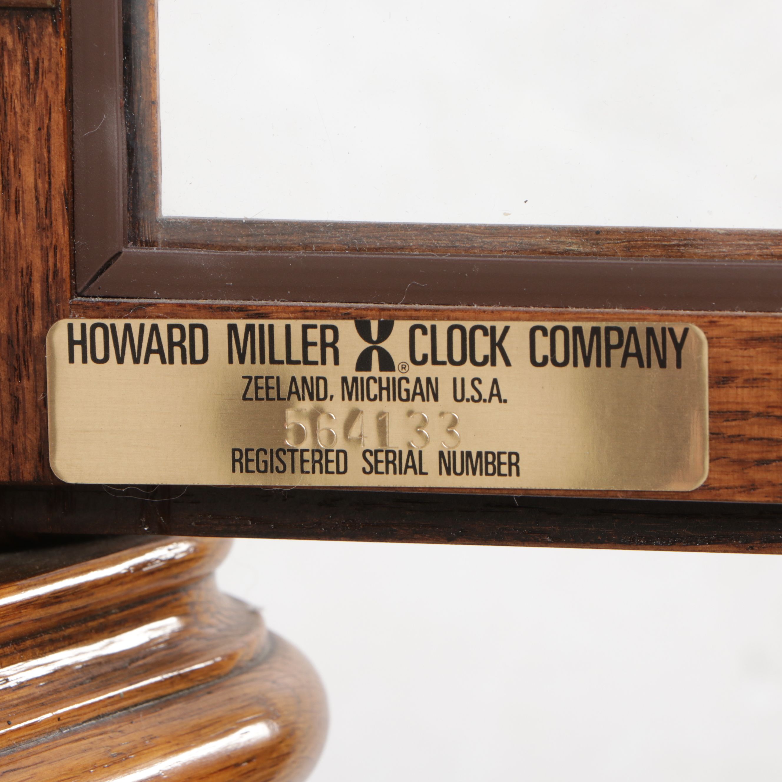 Howard Miller Charlemagne Grandfather Clock, Late 20th C.