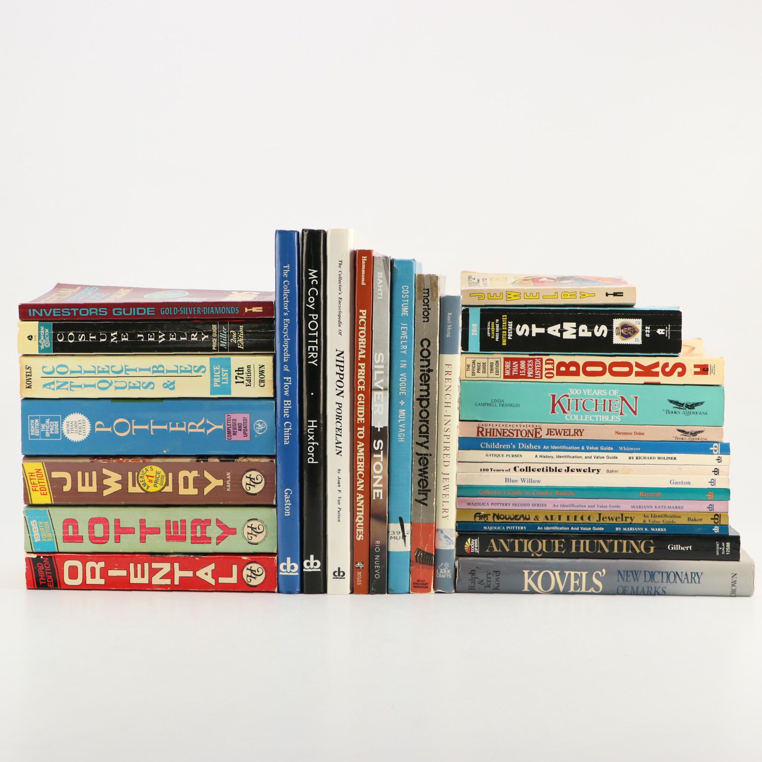 Jewelry, Pottery and Collectible Reference and Collecting Guides