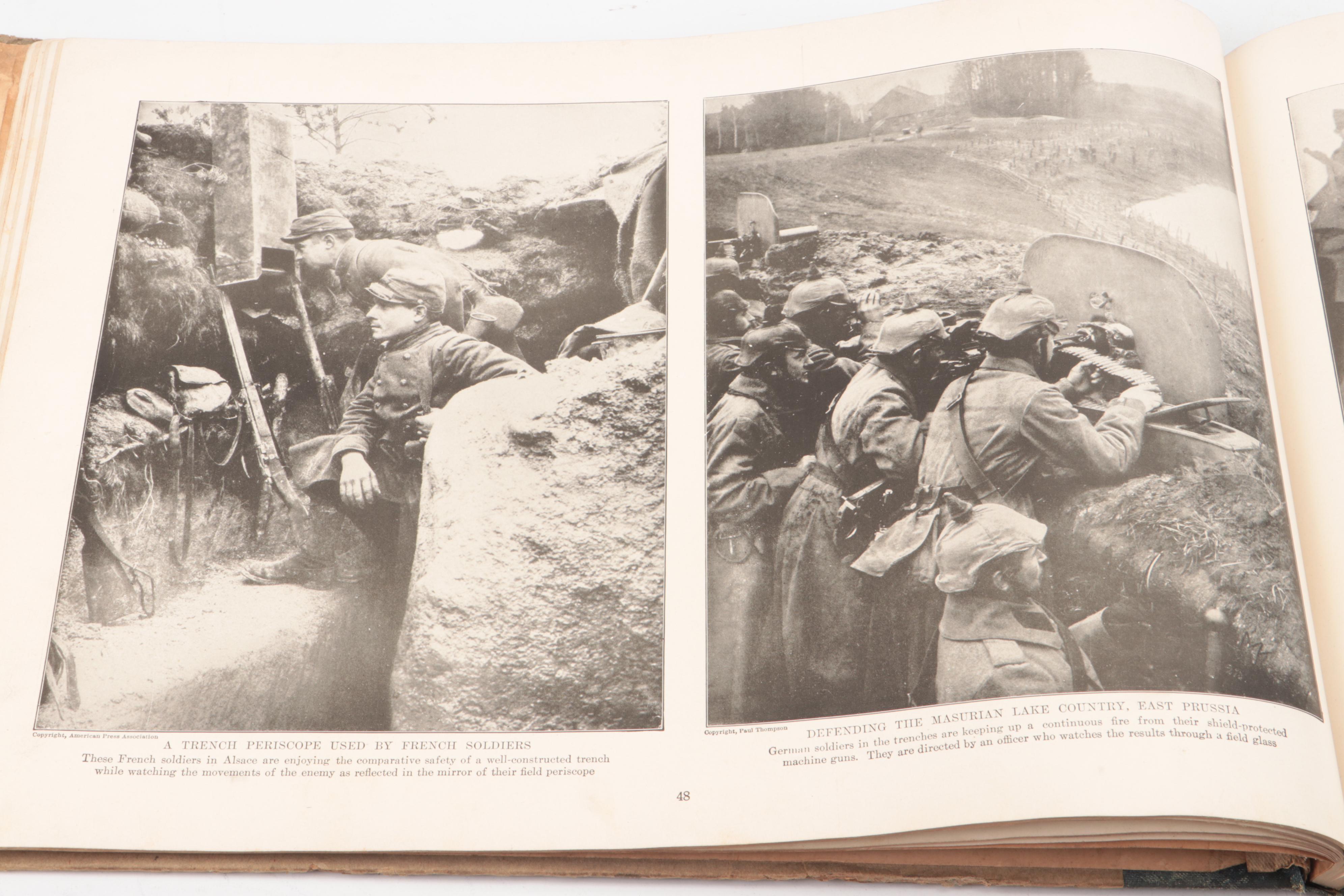 "Collier's Photographic History of the European War" by Reynolds and Taylor
