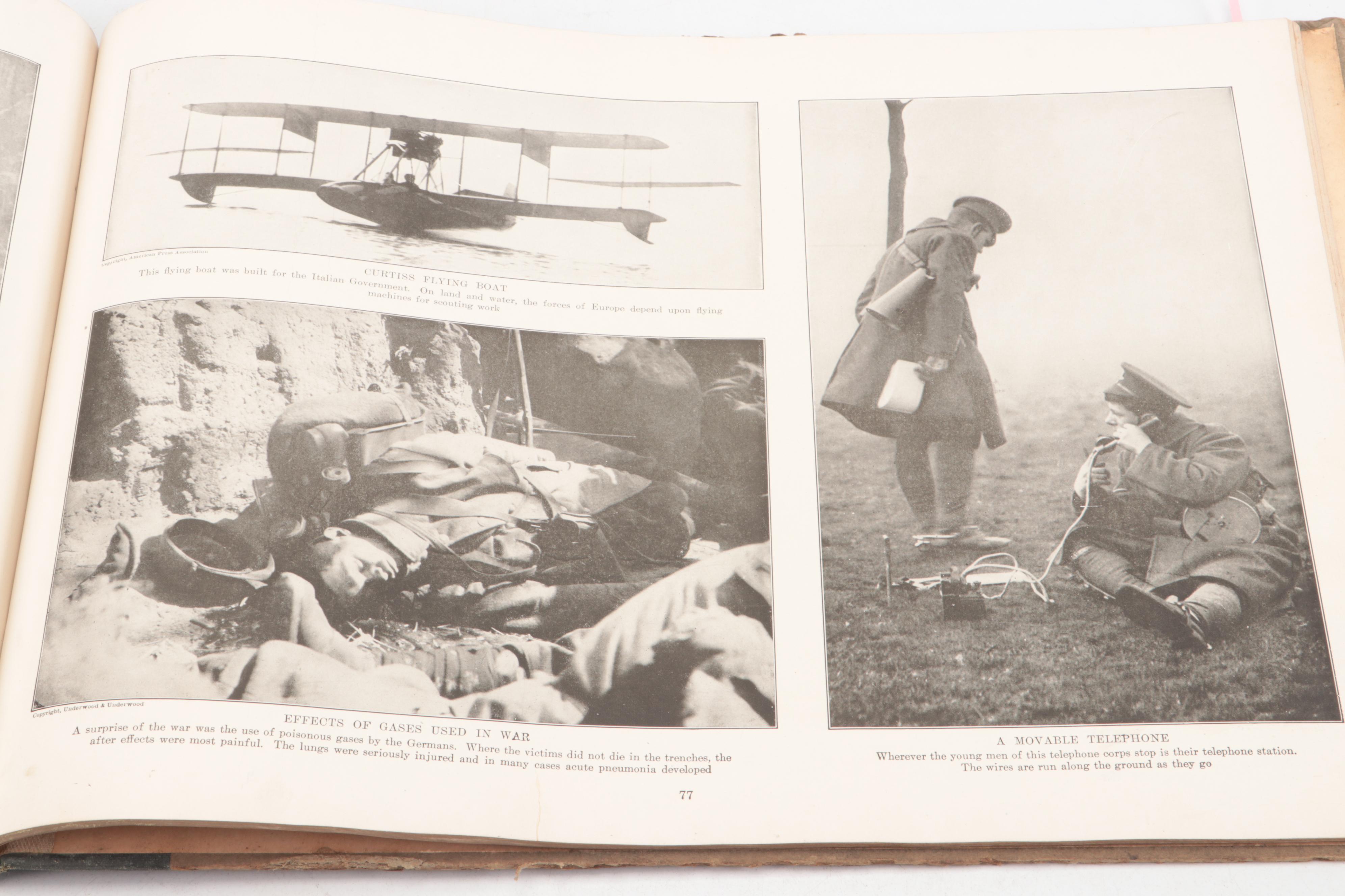 "Collier's Photographic History of the European War" by Reynolds and Taylor