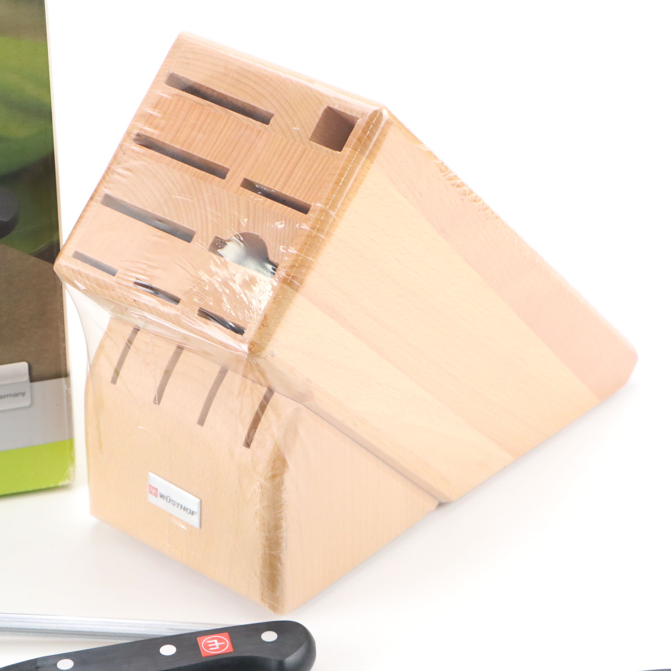 Wüsthof "Gourmet" No-Stain Steel Knife Block Set