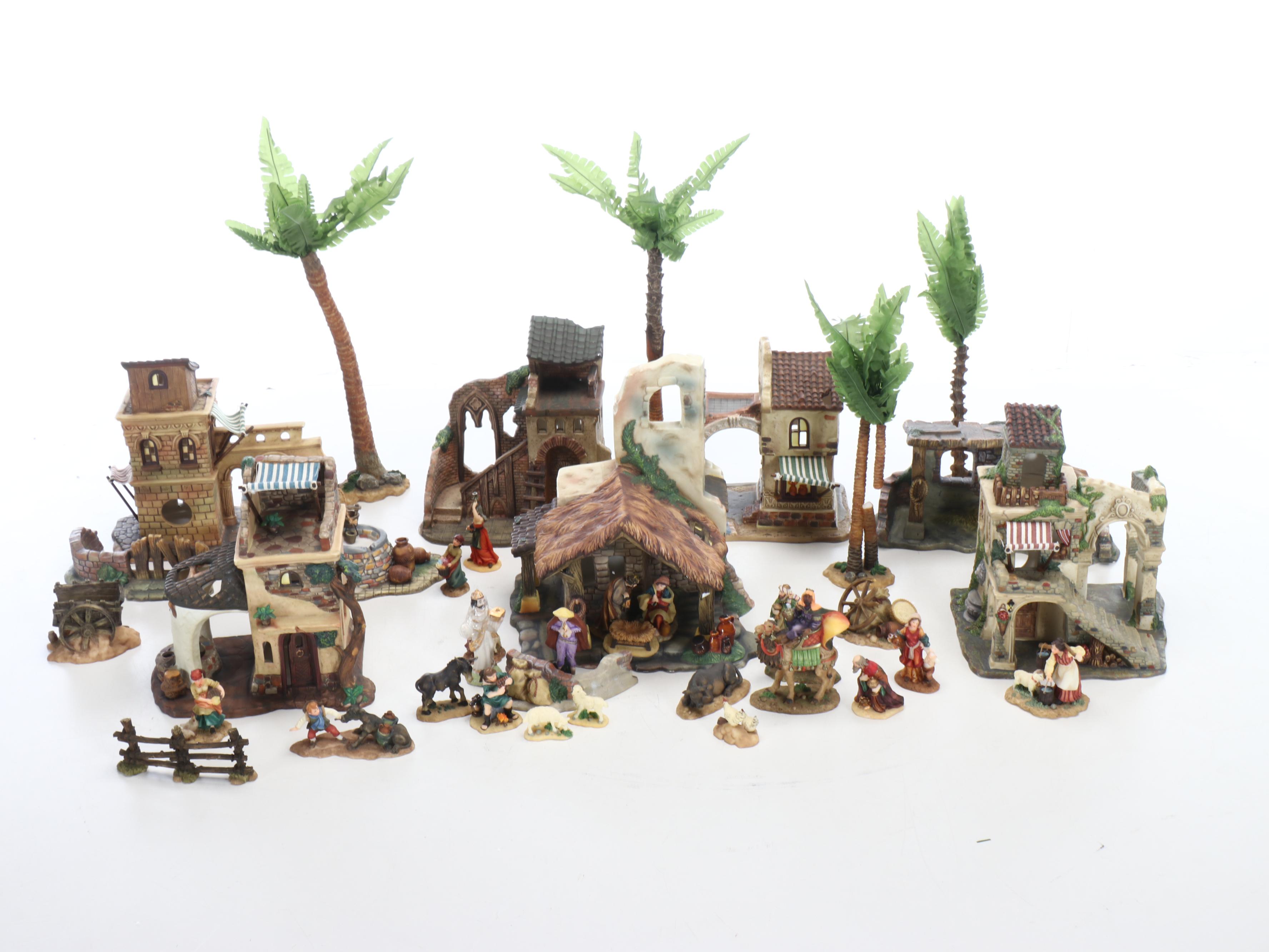 Grandeur Noel "Bethlehem Village" Illuminated Christmas Tabletop Décor, 2007