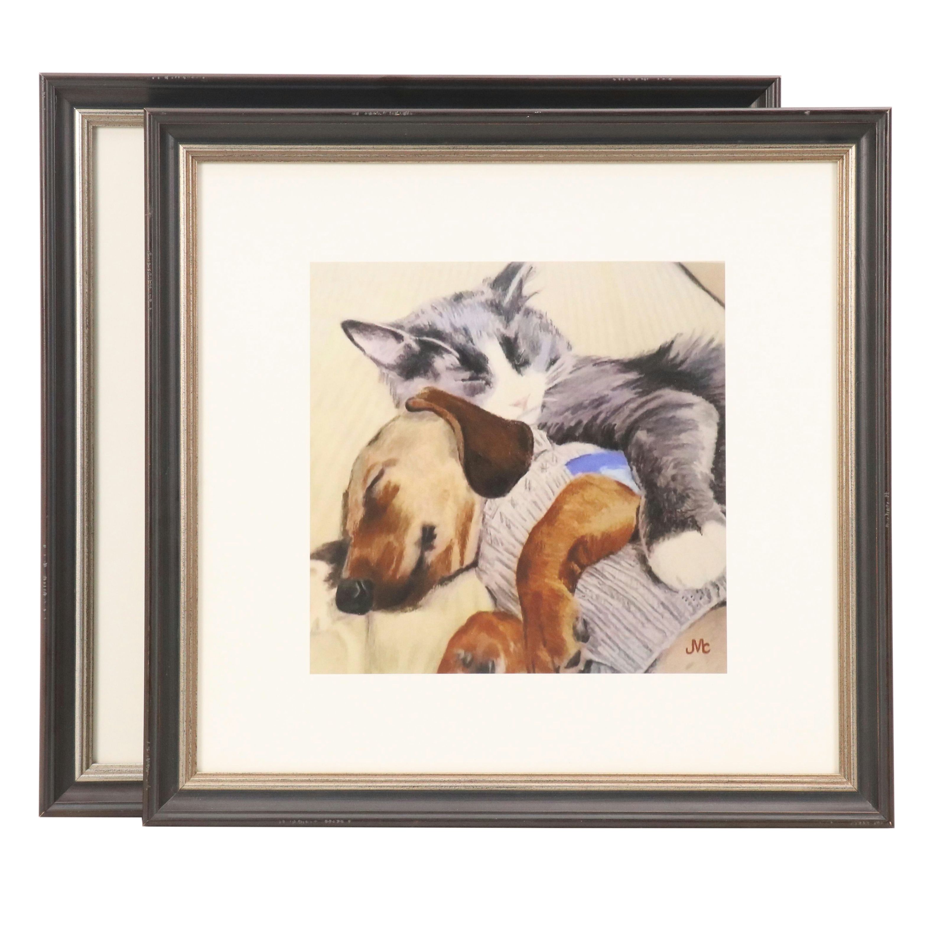 Giclées of Sleeping Pets, 21st Century