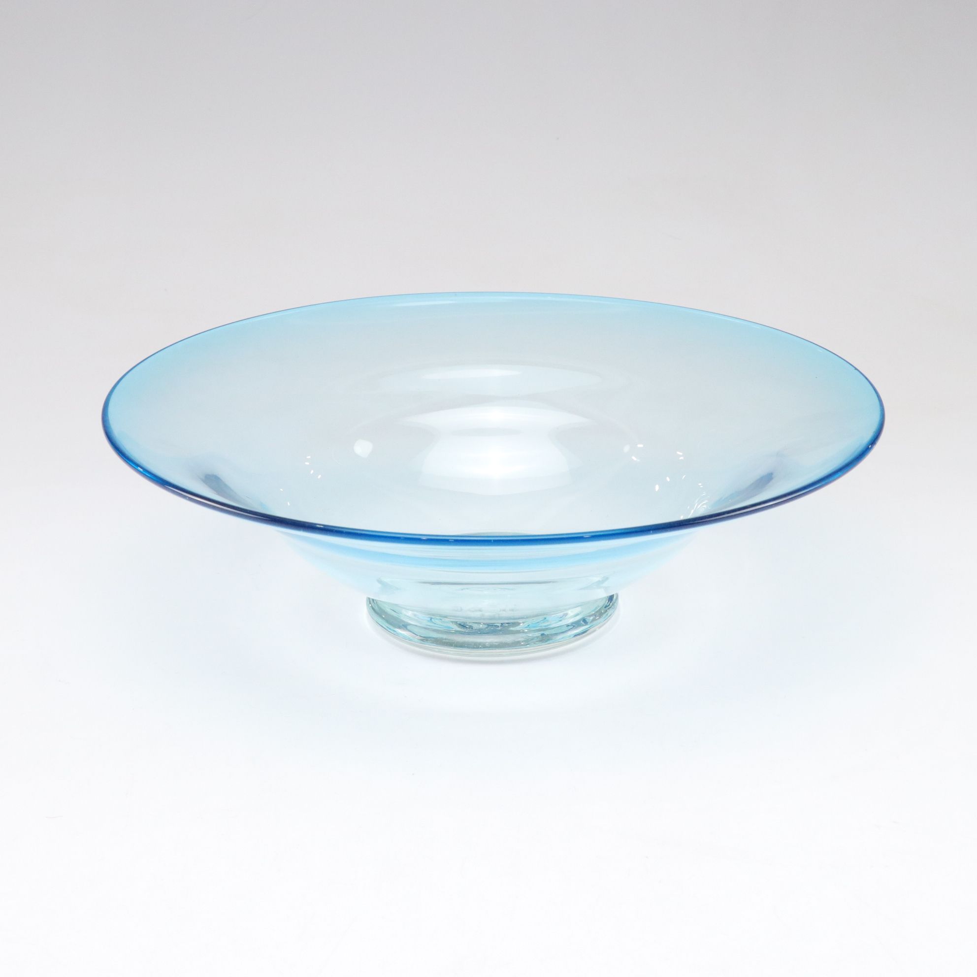 Cerulean Rim Margarita Glasses and Centerpiece Bowl with Swirl Glass Coasters