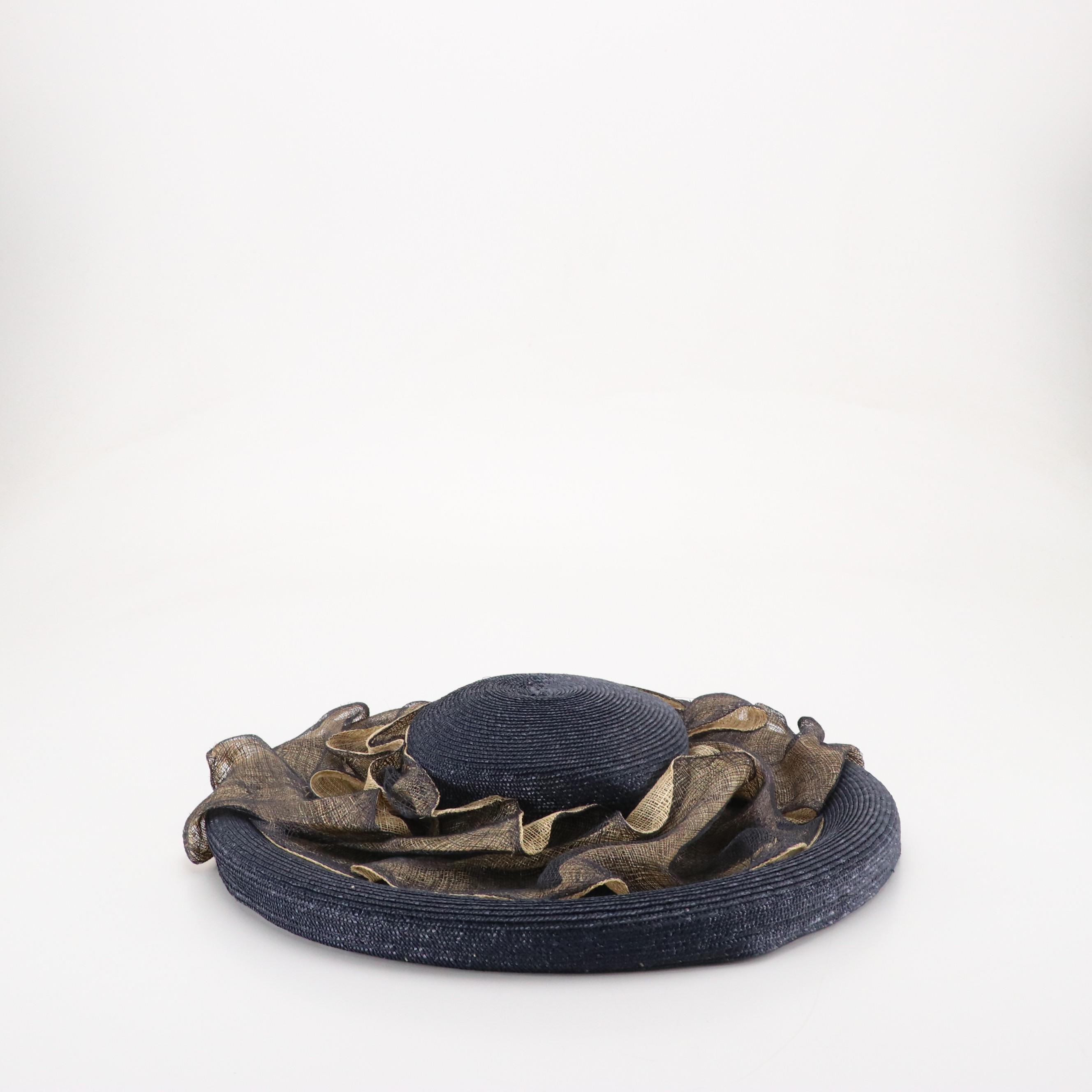 Bailey Tomlin Wide Brim Summer Hat and Other Fascinator Headbands with Hat Box