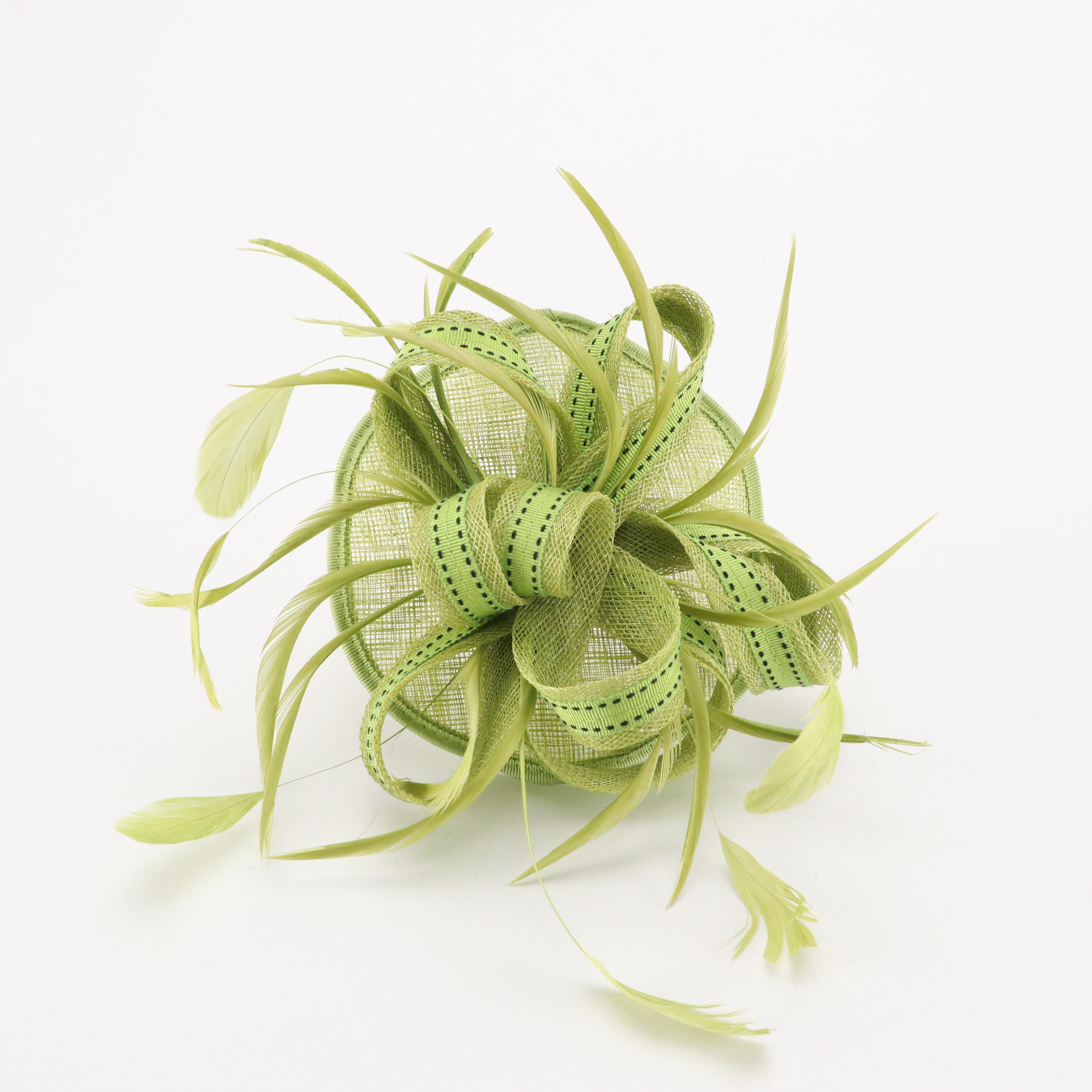 Bailey Tomlin Wide Brim Summer Hat and Other Fascinator Headbands with Hat Box