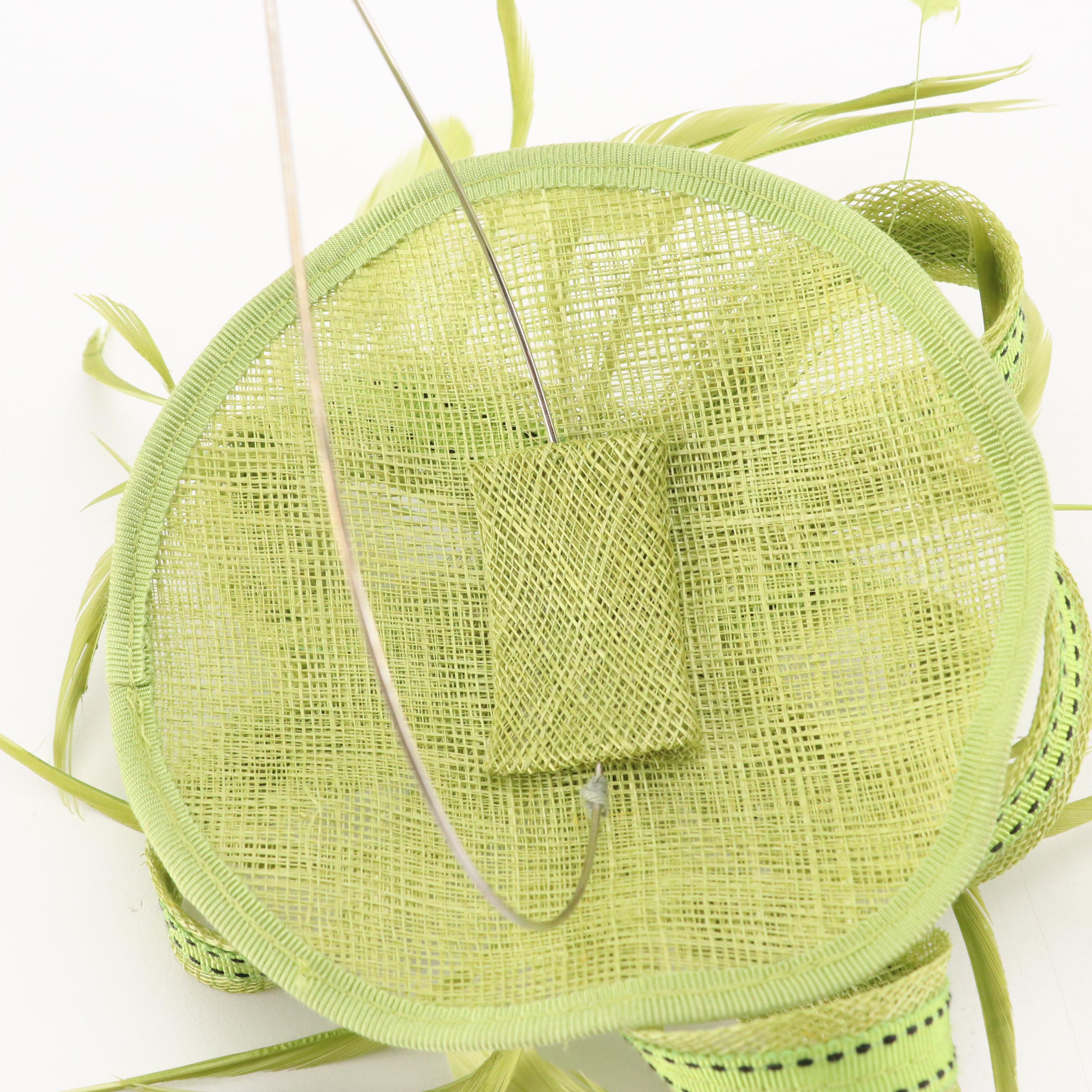 Bailey Tomlin Wide Brim Summer Hat and Other Fascinator Headbands with Hat Box