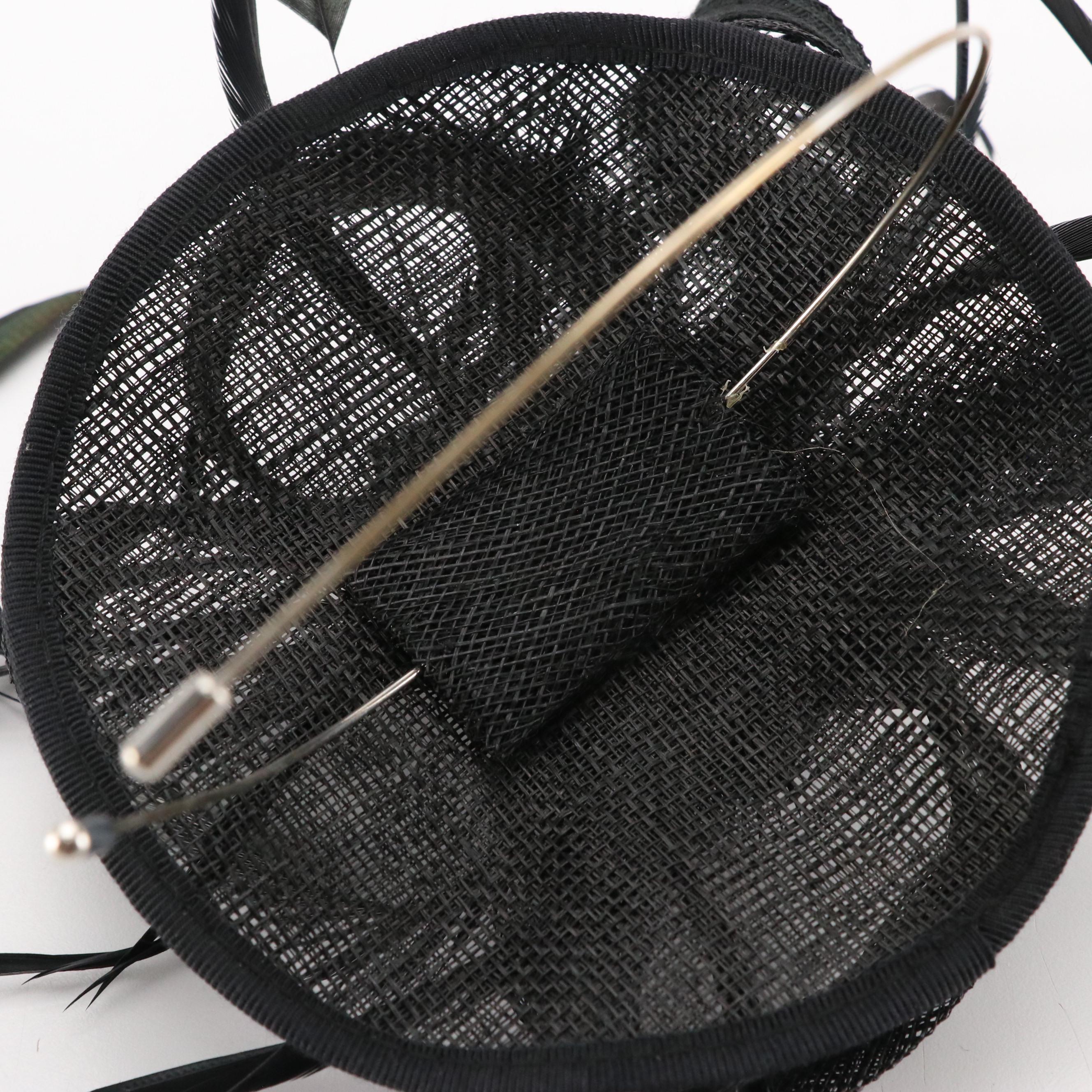 Bailey Tomlin Wide Brim Summer Hat and Other Fascinator Headbands with Hat Box