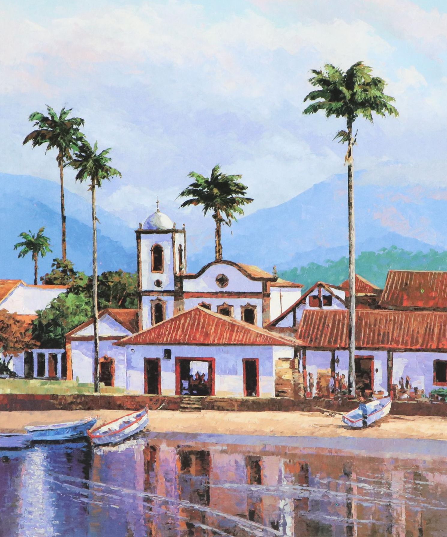 After Alex Pauker Offset Lithograph "Reflections," 21st Century