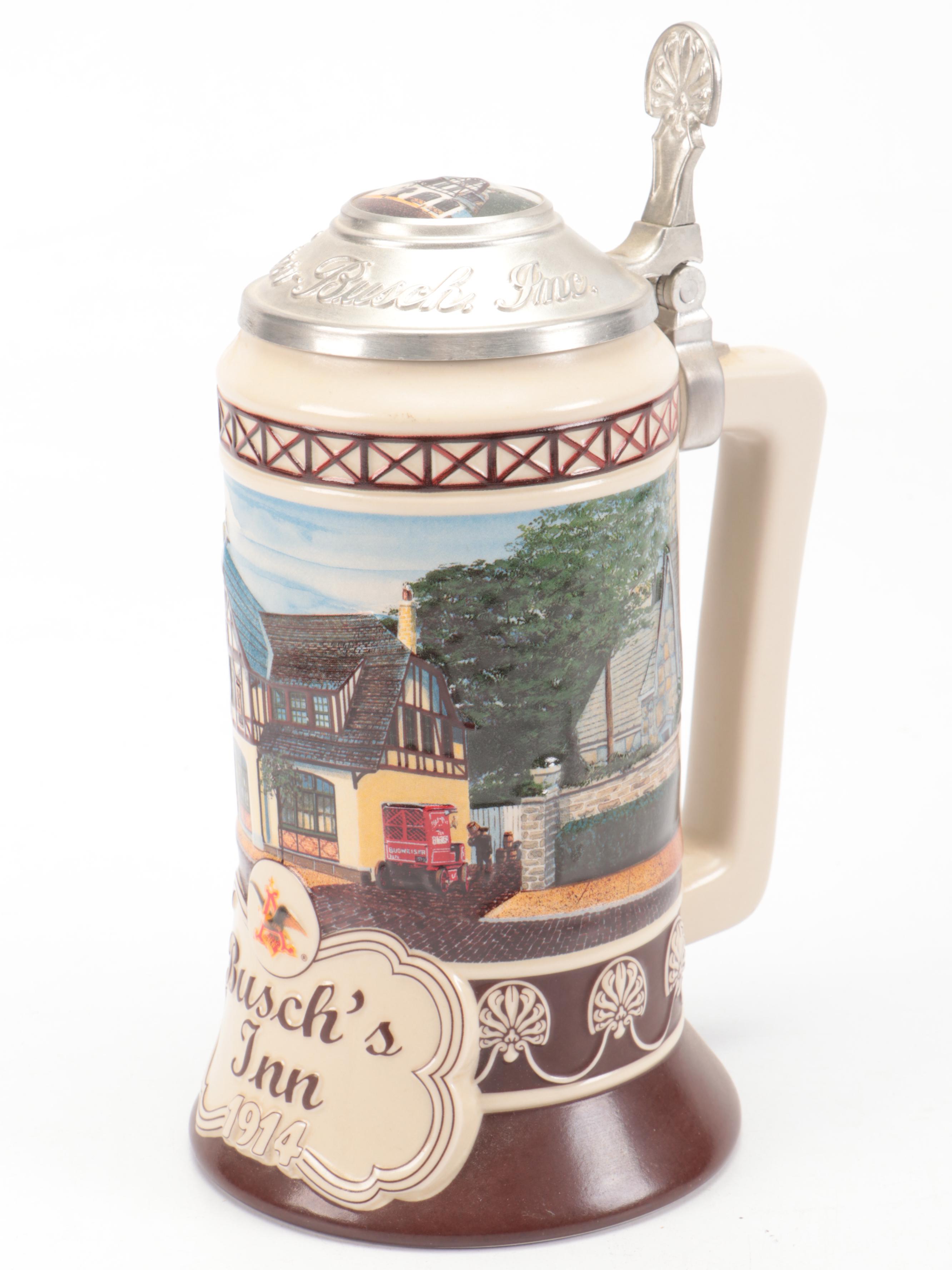 Ceramarte for Anheuser-Busch Collectors Club Membership Steins, 2000–2002