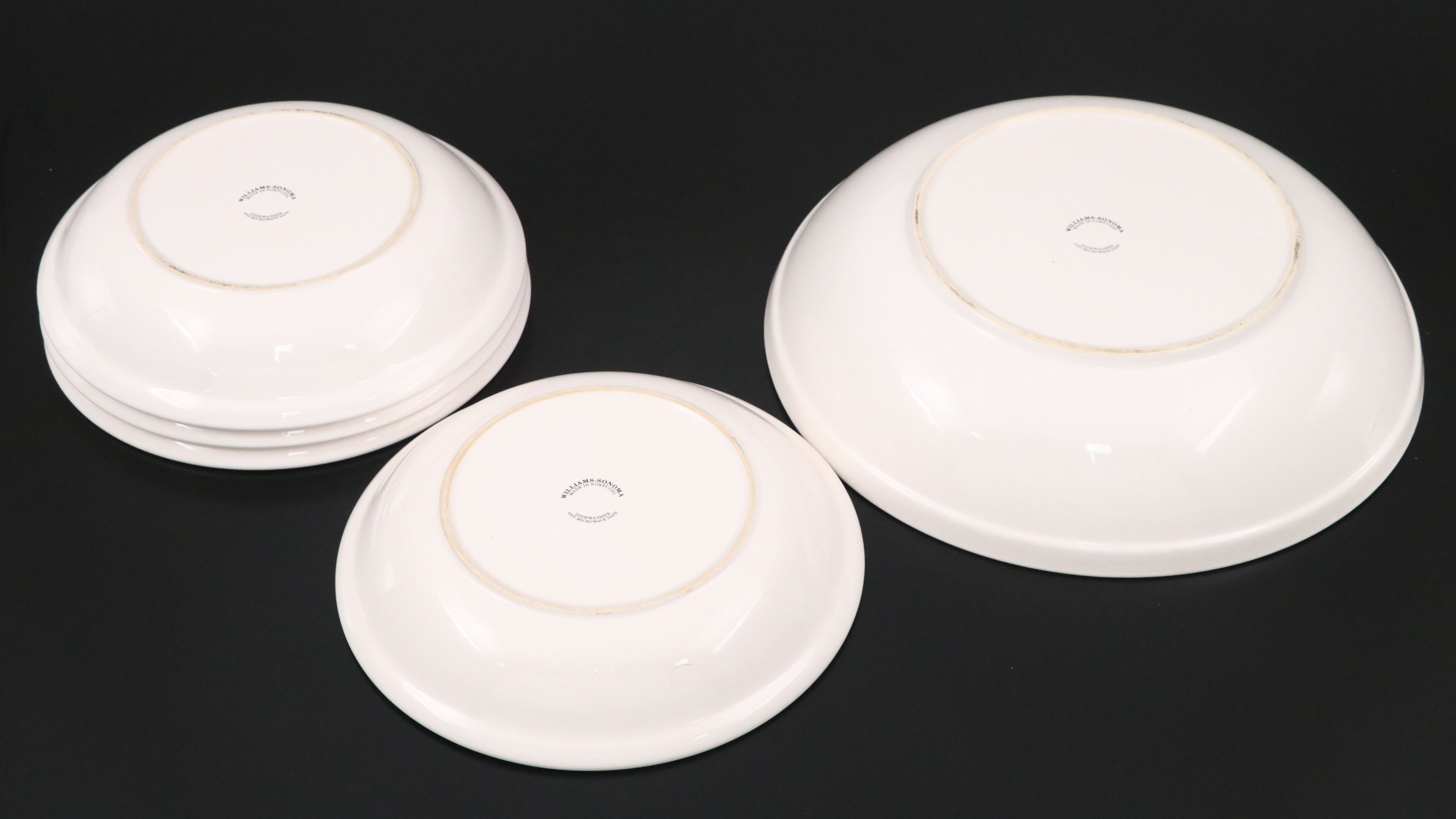 Williams-Sonoma Portuguese Ceramic Herb Pattern Bowls