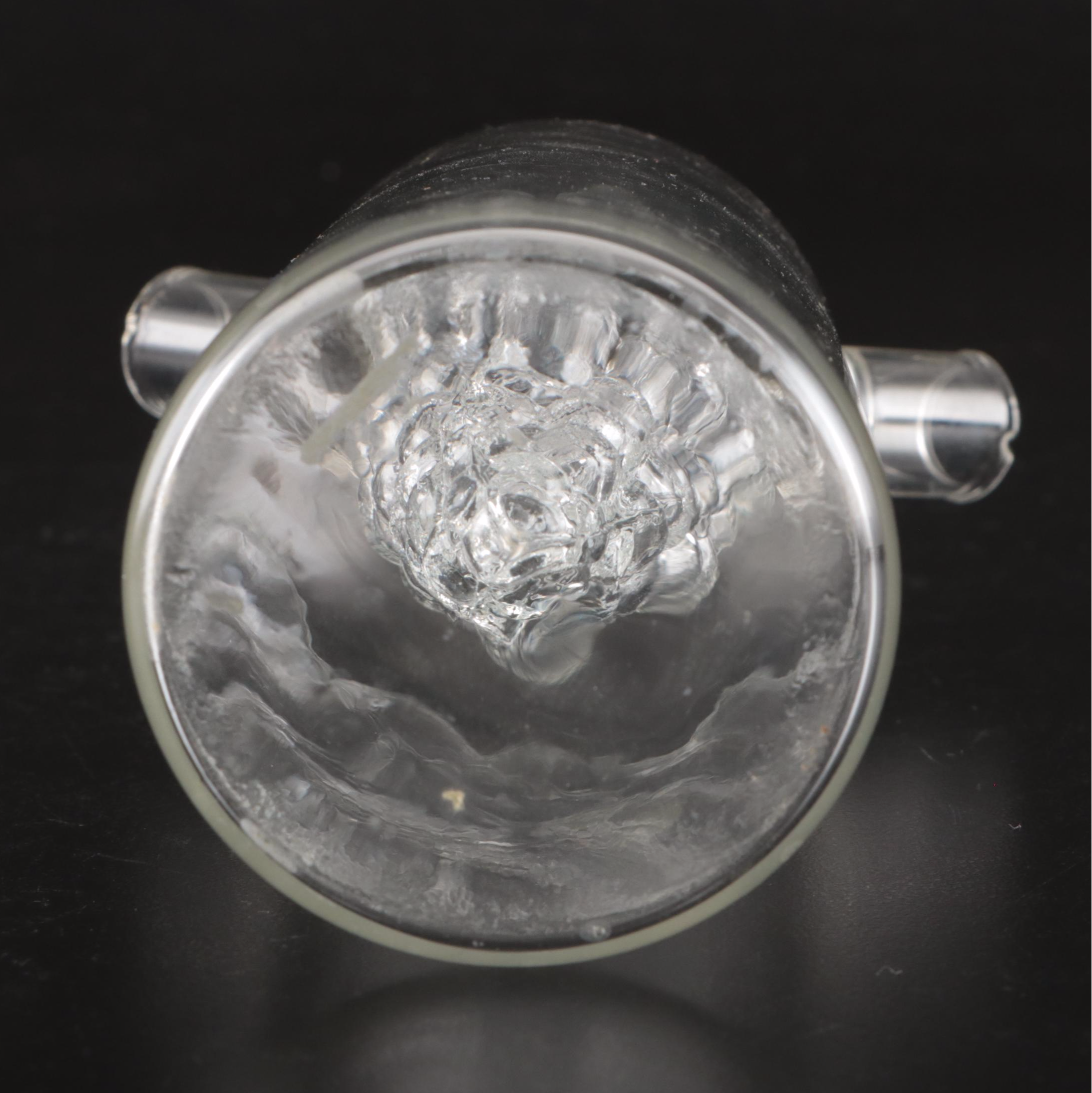 Blown Glass Ship in a Bottle Drinks Dispenser with Other Bottles and Decor