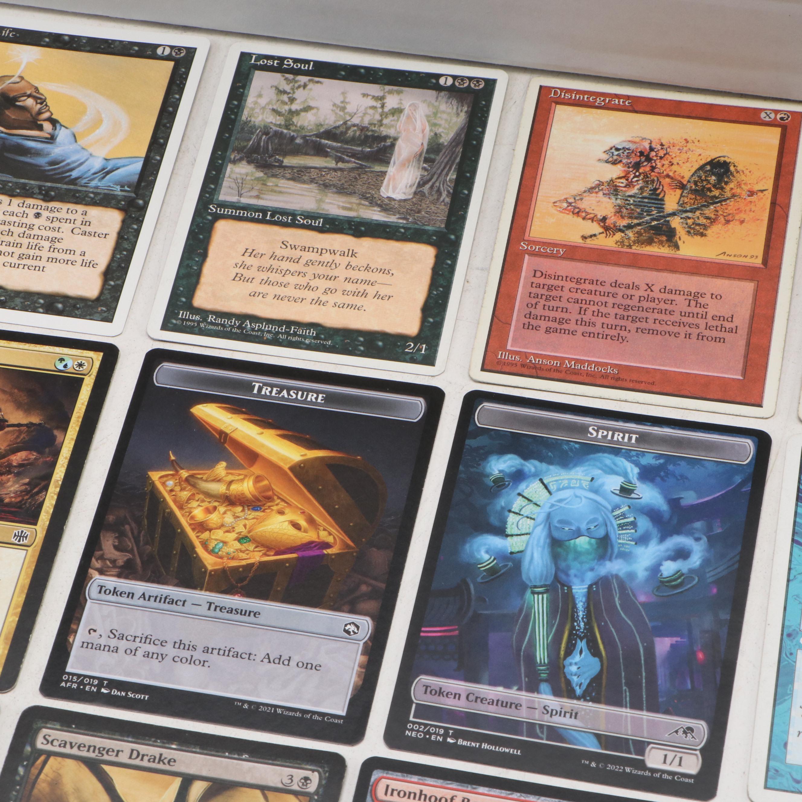 Magic: The Gathering Trading Cards with Foils Boxes, 1990s-2020s