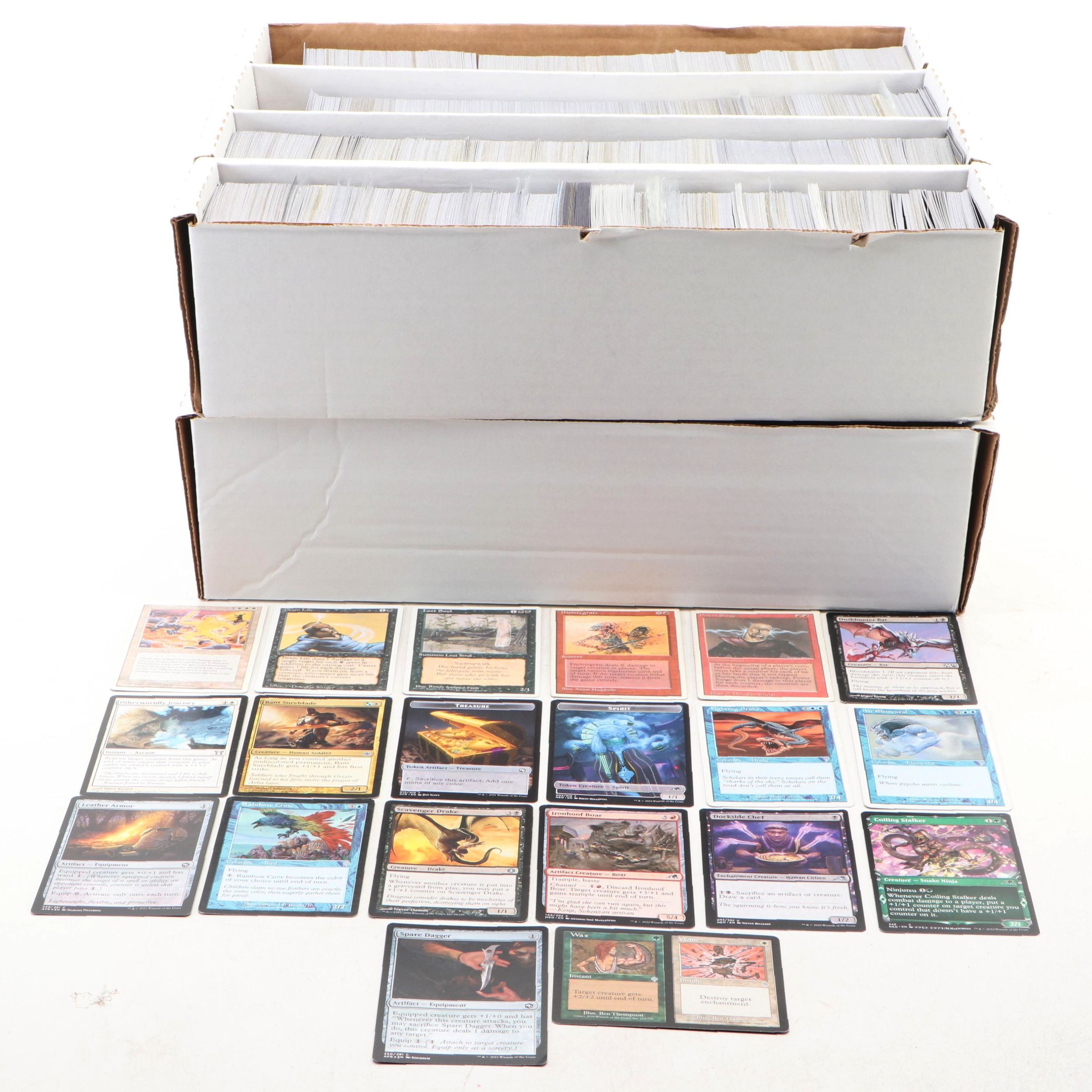 Magic: The Gathering Trading Cards with Foils Boxes, 1990s-2020s