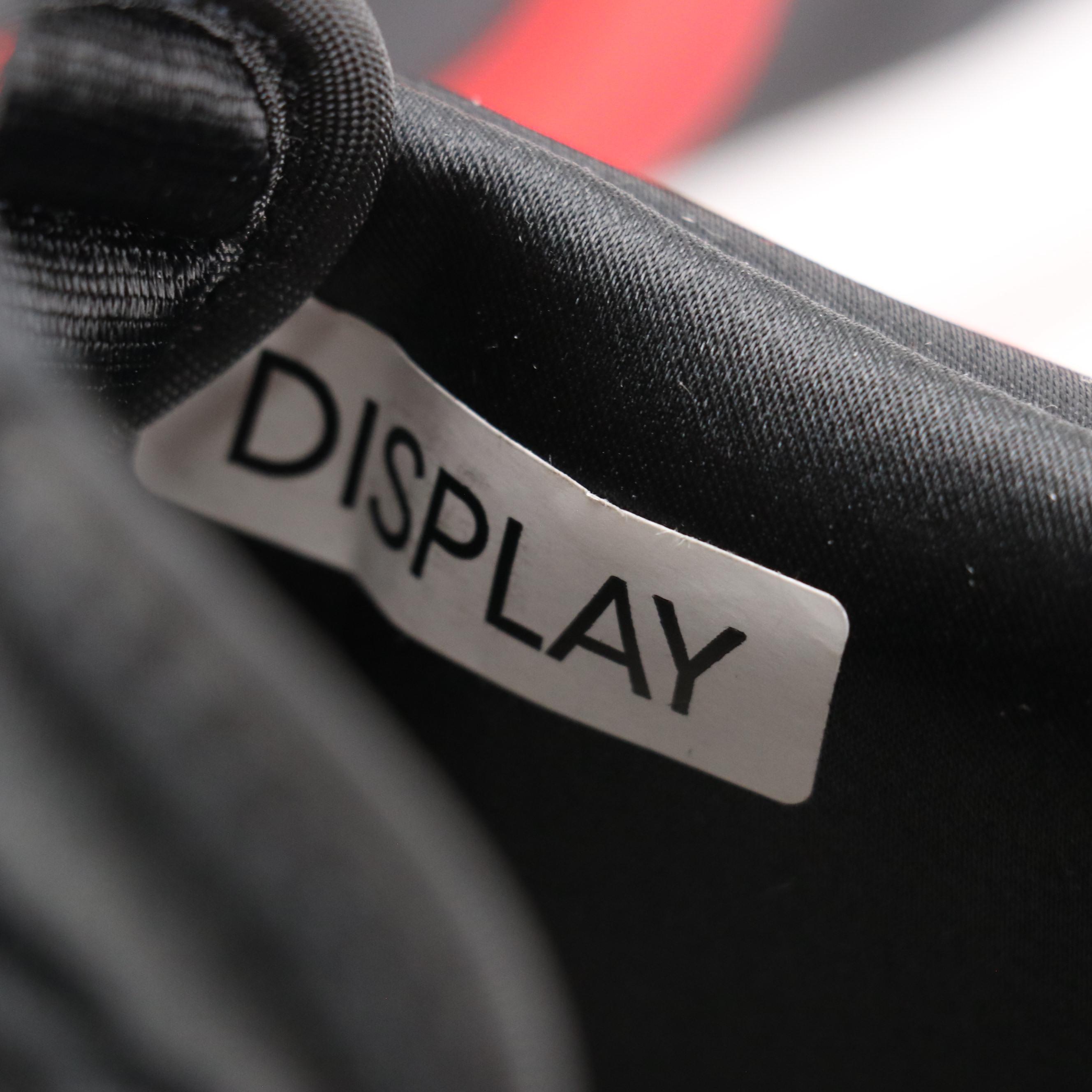 Nike Air Jordan 1 Retro High OG Sneakers in Black/University Red Satin, With Box